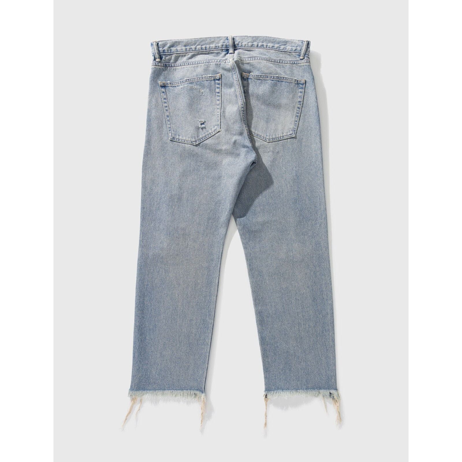 John Elliott John Summit Men's The Kane 2 Casper Cropped Distressed Jeans Size US 38 / EU 54 - 2 Thumbnail