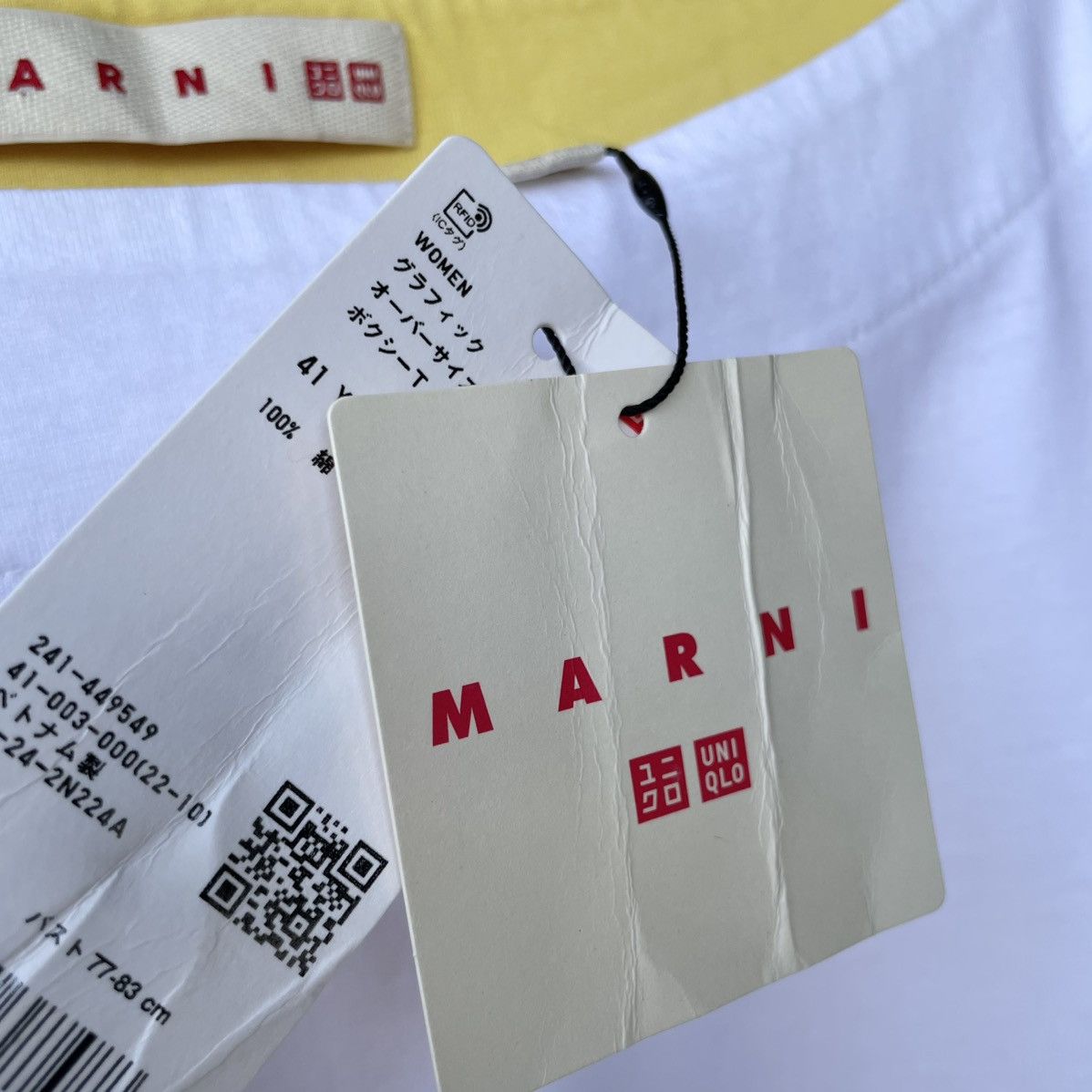 Marni × Uniqlo Marni X Uniqlo Japan ‘21/22 BNWT WMN Boxy Oversize Tee Size S / US 4 / IT 40 - 6 Thumbnail