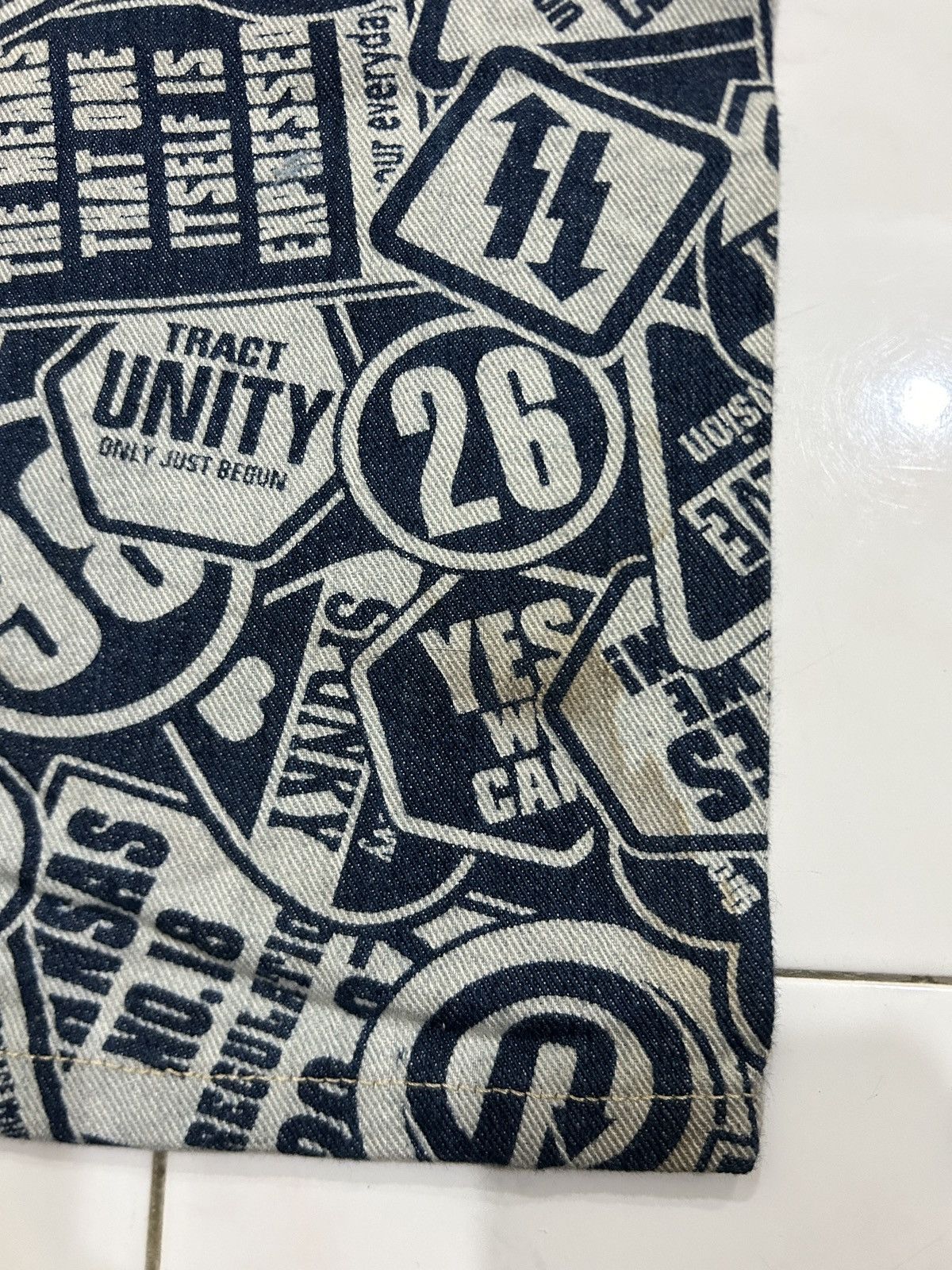Designer × Japanese Brand Vintage Original Jeans Printed AOP Hysteric Inspired Size US 33 - 12 Thumbnail