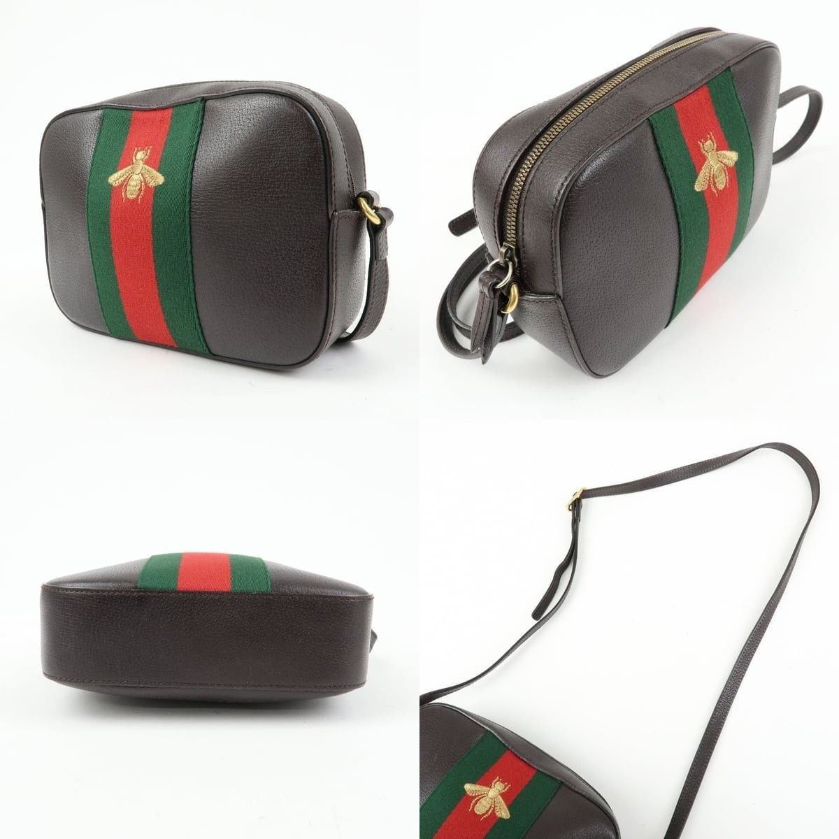 Gucci Gucci Ophidia Queen Margaret Shoulder Bag Leather Crossbody Size ONE SIZE - 3 Thumbnail