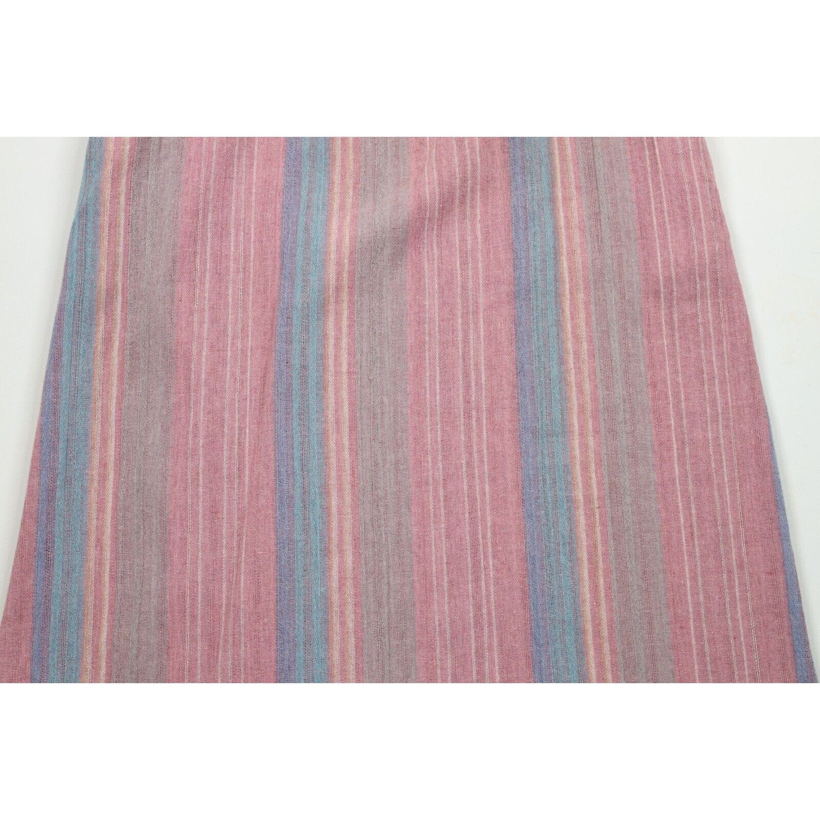 Vintage Vintage 70s Streetwear Pastel Wool Tweed Skirt Size 38" / US 16 / IT 52 - 8 Thumbnail
