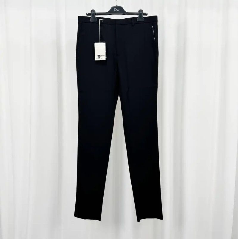 Givenchy Givenchy Black Wool Casual Pants for Men 0089 Size US 44 / EU 60 - 1 Thumbnail