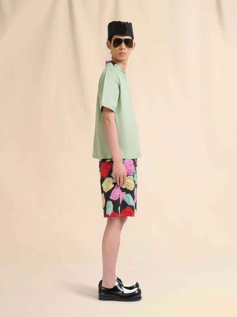 Marni o1f1d3z0326 Poplin Shorts in Multicolor Size US 34 / EU 50 - 5 Thumbnail