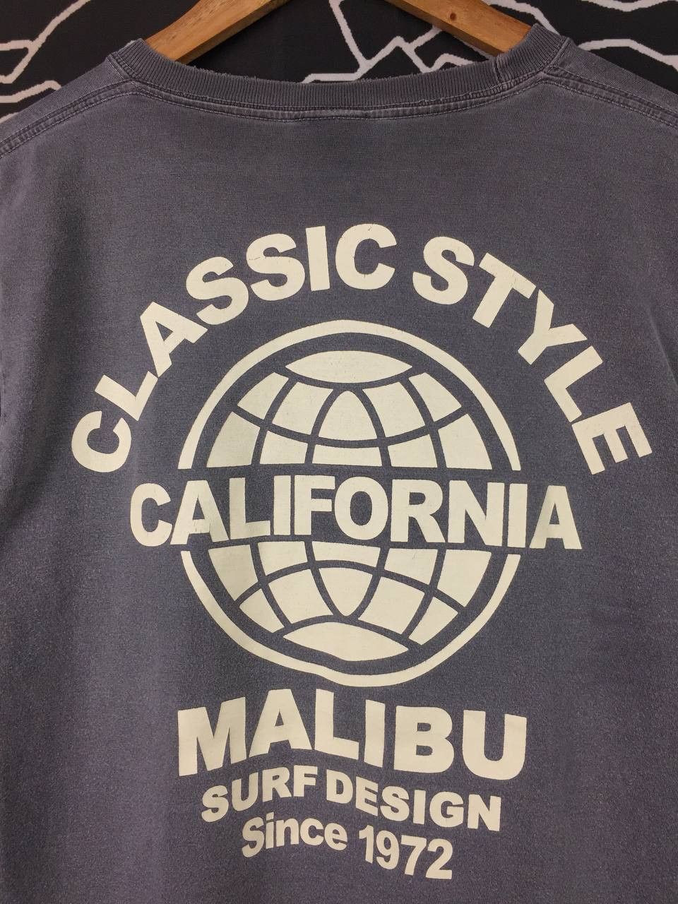 Vintage Vtg California Malibu Surf Design Long Sleeve Tee Size US M / EU 48-50 / 2 - 3 Thumbnail