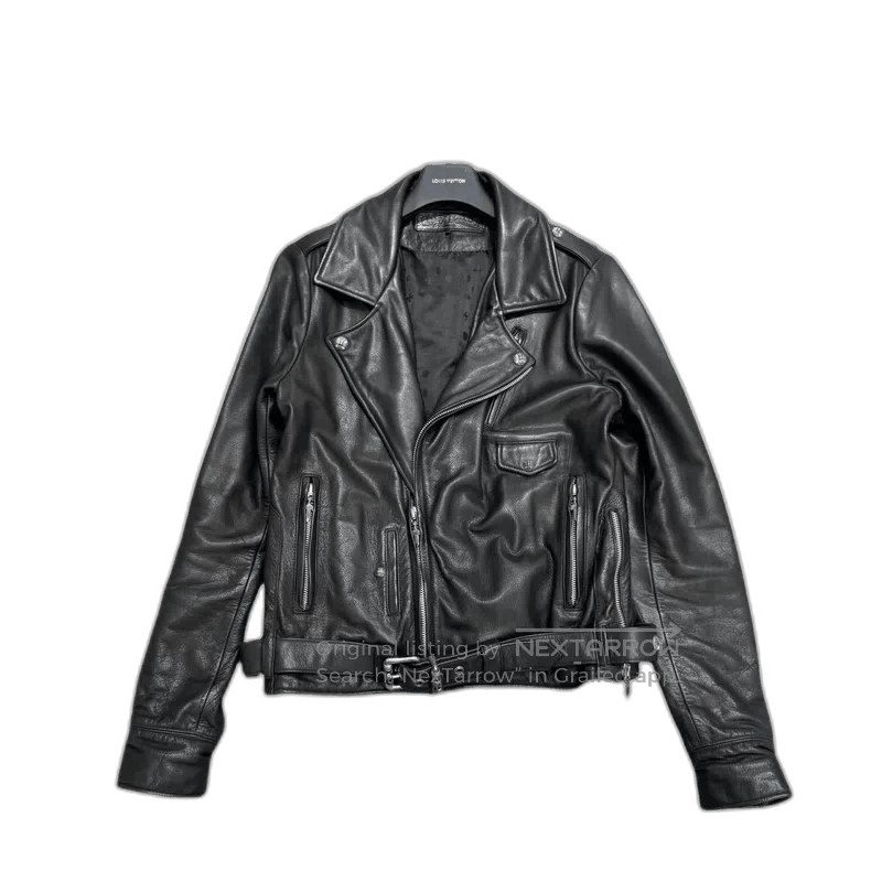 Chrome Hearts Chorme Hearts Black Leather Biker Jacket-yf. Size US M / EU 48-50 / 2 - 1 Thumbnail