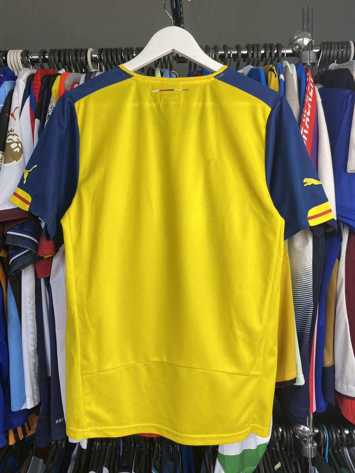 Puma 2014/15 PUMA ARSENAL AWAY SOCCER FOOTBALL JERSEY SHIRT Size US S / EU 44-46 / 1 - 2 Thumbnail