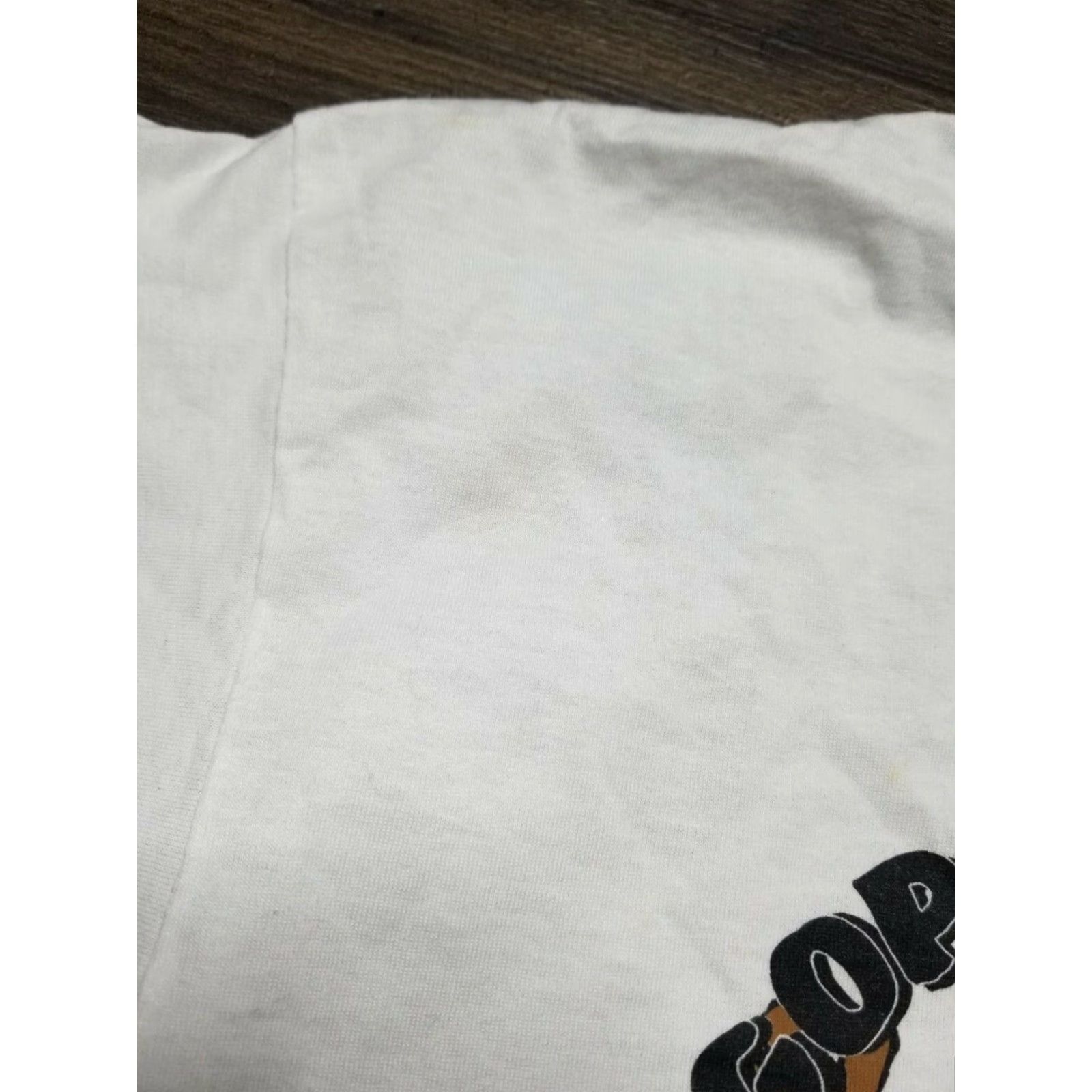 Fruit Of The Loom VINTAGE Fruit of the Loom Gopher Peace Rangers Logo Shirt Mens Large Distressed Graphic Tee 90s White Size US L / EU 52-54 / 3 - 2 Thumbnail