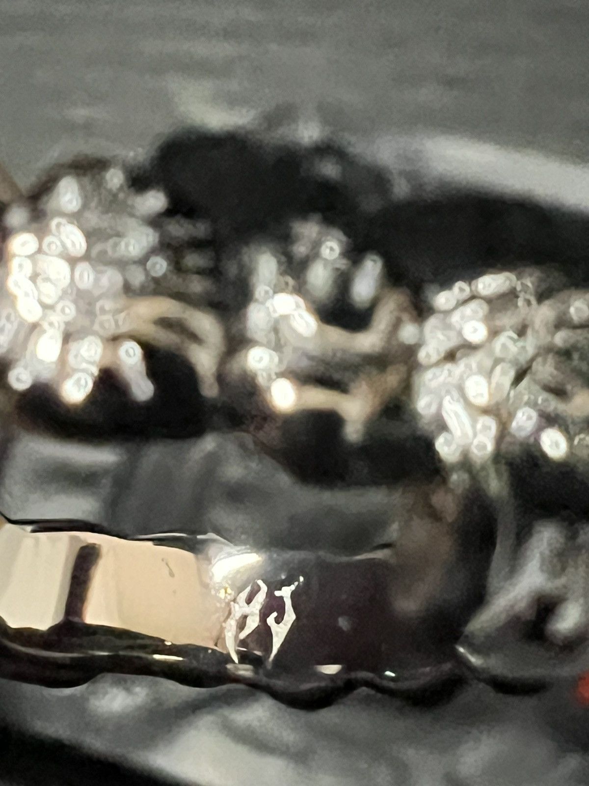 Jewelry Hard Jewelry HJ Flooded Grill Ring - Size 7 Size ONE SIZE - 2 Thumbnail
