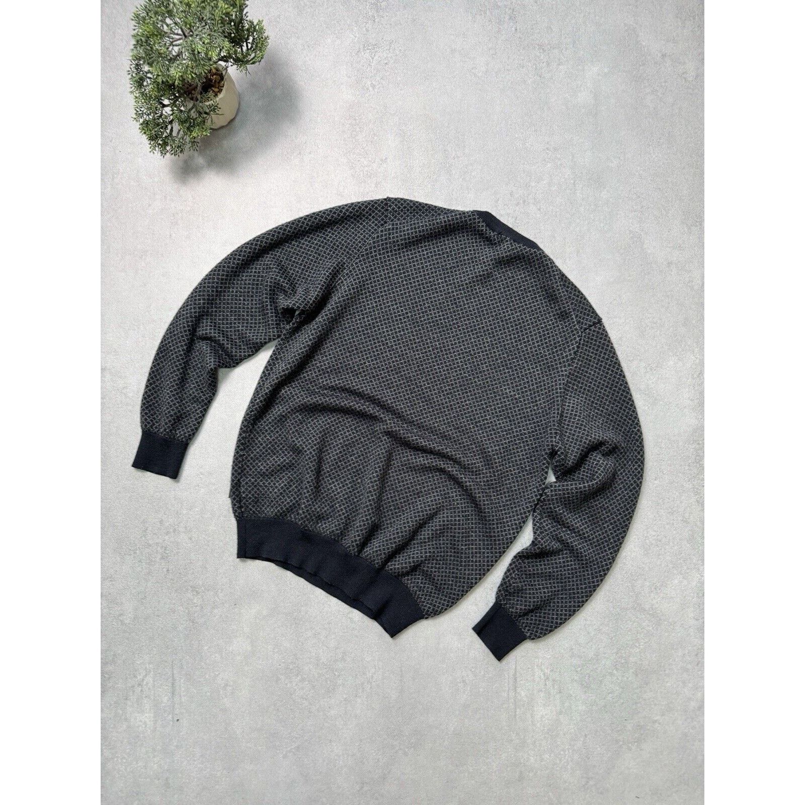 John Richmond John Richmond Sweater Jumper Size M Blue Pullover Men Size US M / EU 48-50 / 2 - 15 Thumbnail
