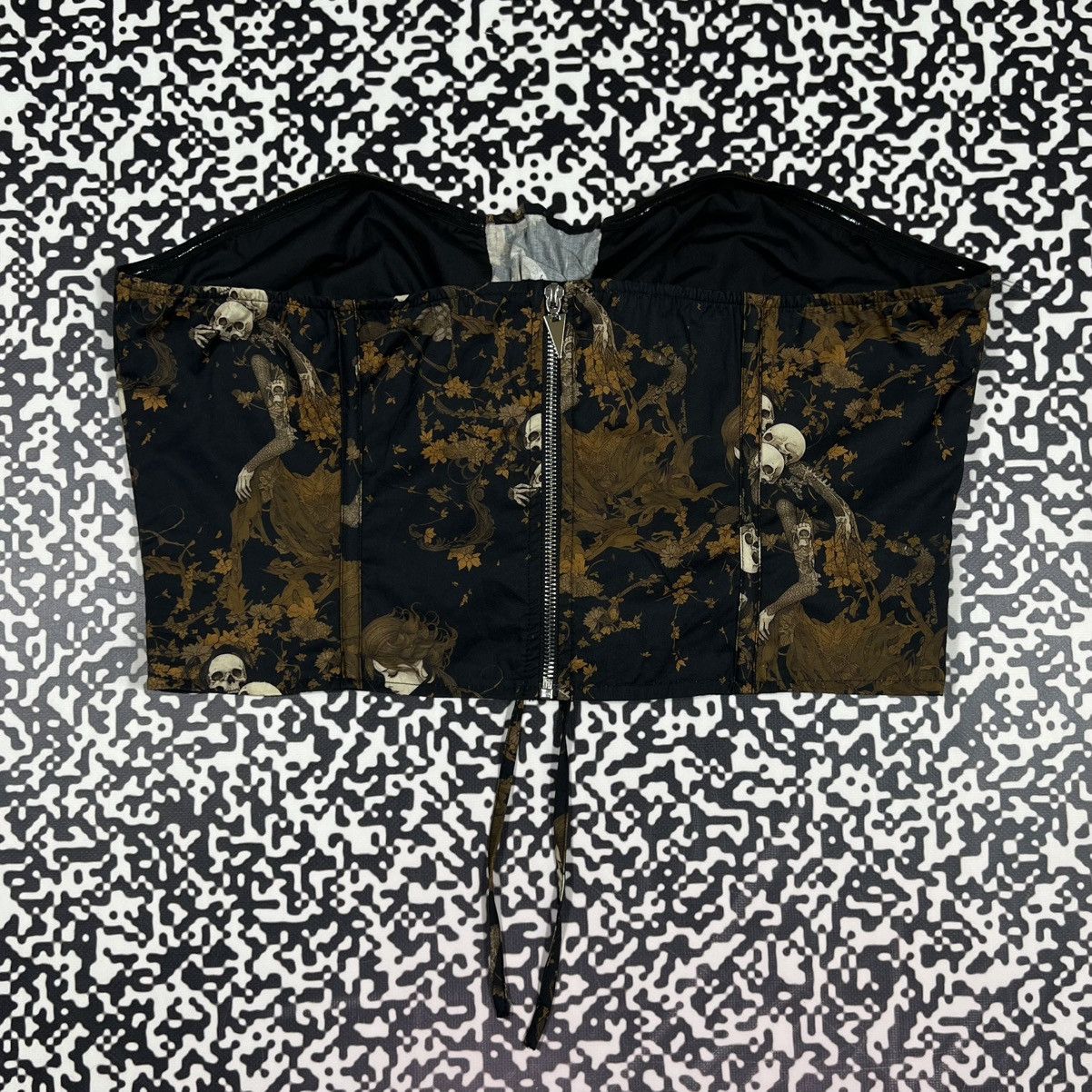 Disturbia Vintage Y2K Disturbia Gothic Skull Bones Japanese Tank Top Size XL / US 12-14 / IT 48-50 - 11 Thumbnail