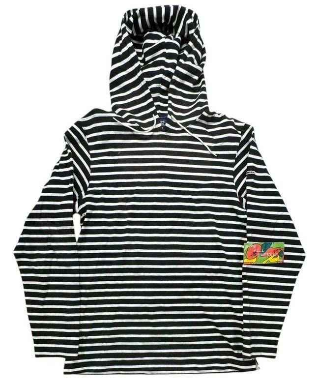 Bape BAPE border Pullover Hoodie navy/white Size US M / EU 48-50 / 2 - 1 Thumbnail