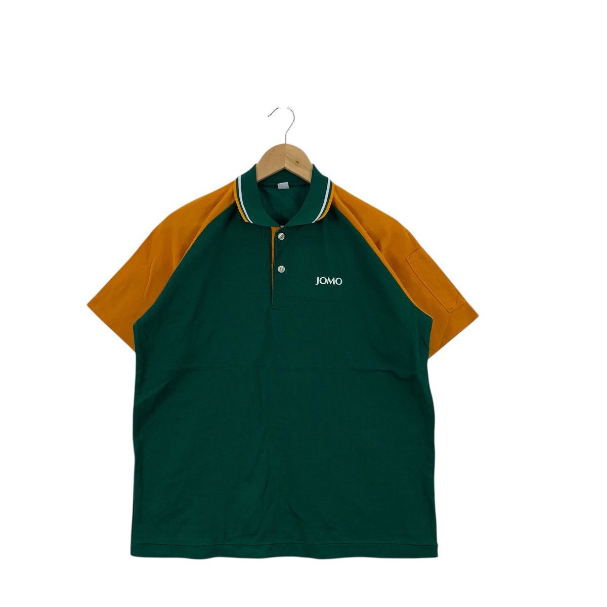 Vintage Vintage JOMO JAPAN ENERGY Company Engineer Polo Tee Shirt Size US M / EU 48-50 / 2 - 3 Thumbnail
