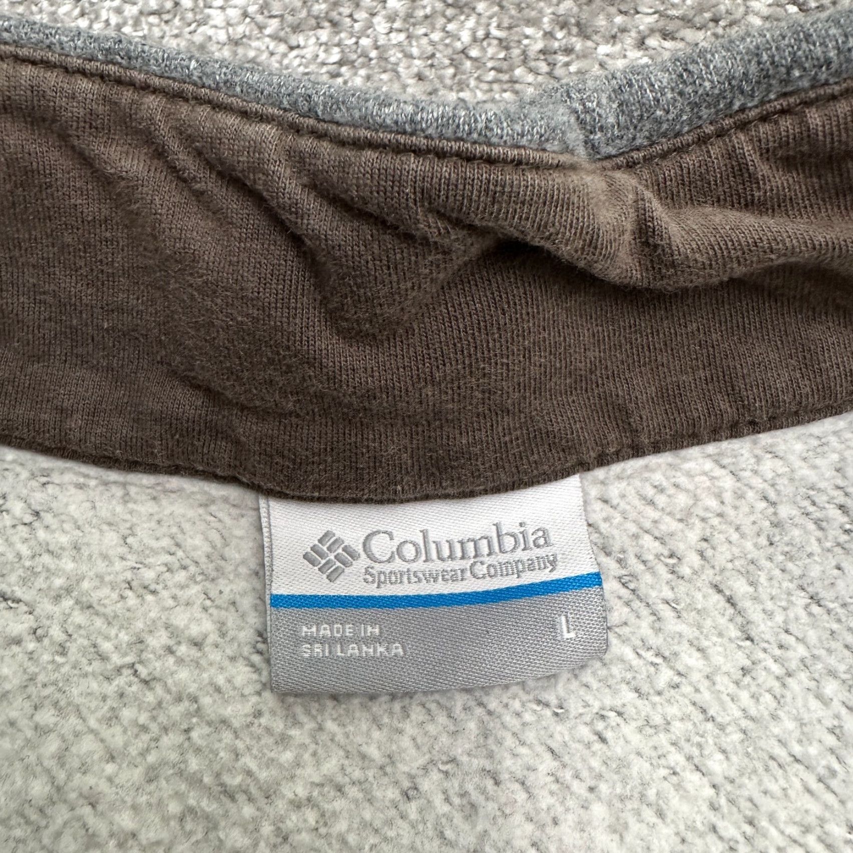 Vintage Columbia Sweatshirt Mens Large Gray Fleece 1/4 Zip Pullover Outdoor Size US L / EU 52-54 / 3 - 5 Thumbnail