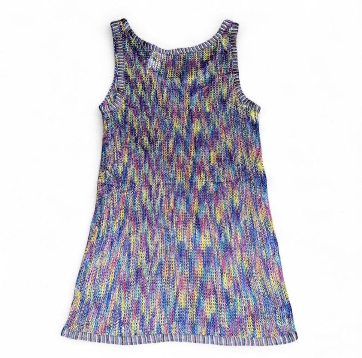 Missoni Missoni multicolor knit mesh tank top Size US L / EU 52-54 / 3 - 3 Thumbnail