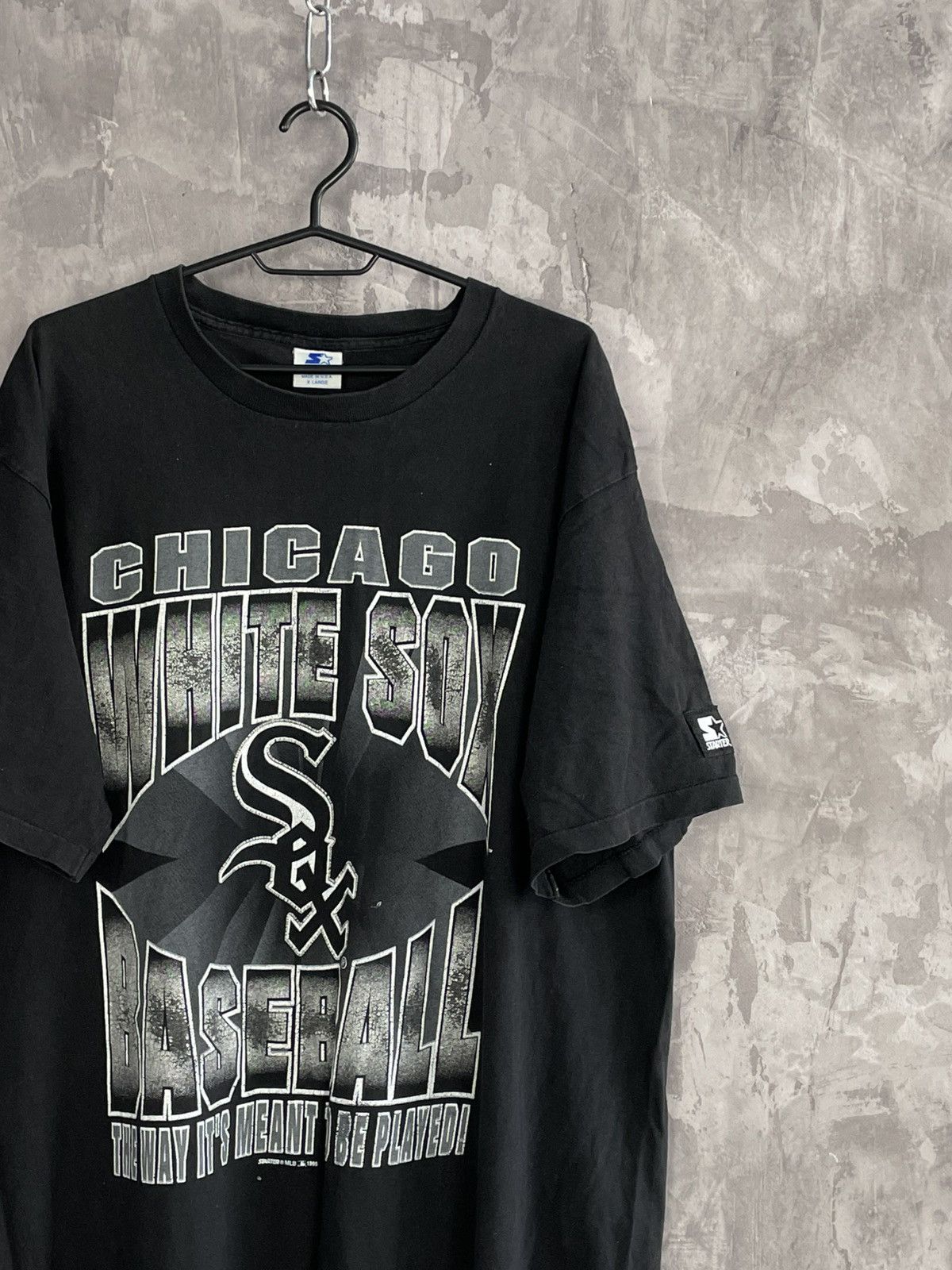 Starter Chicago White Sox vintage t-shirt Starter Brand Size US XL / EU 56 / 4 - 5 Thumbnail
