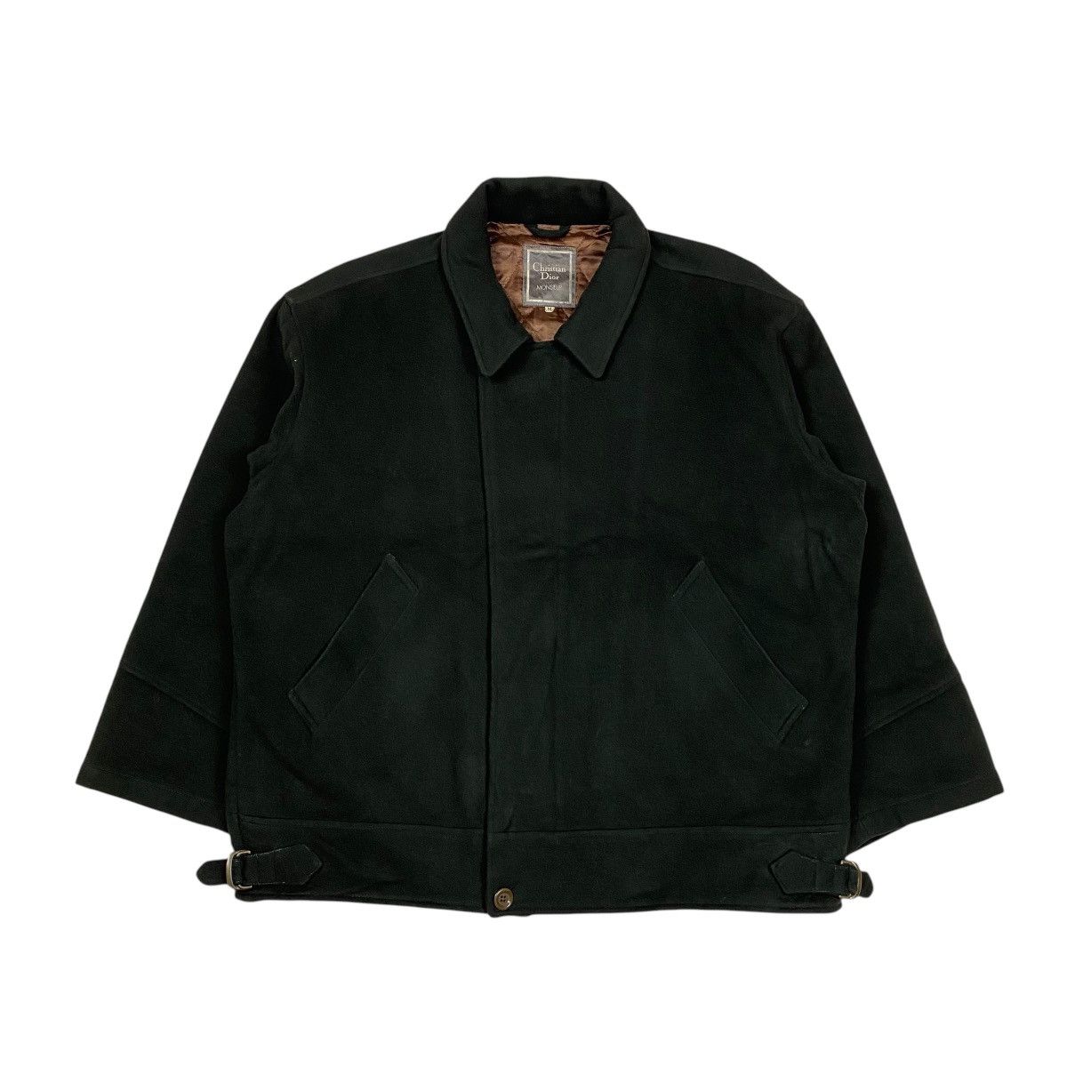 Christian Dior Monsieur × Vintage Christian Dior Monsieur Wool Flight Work Jacket Size US M / EU 48-50 / 2 - 1 Thumbnail