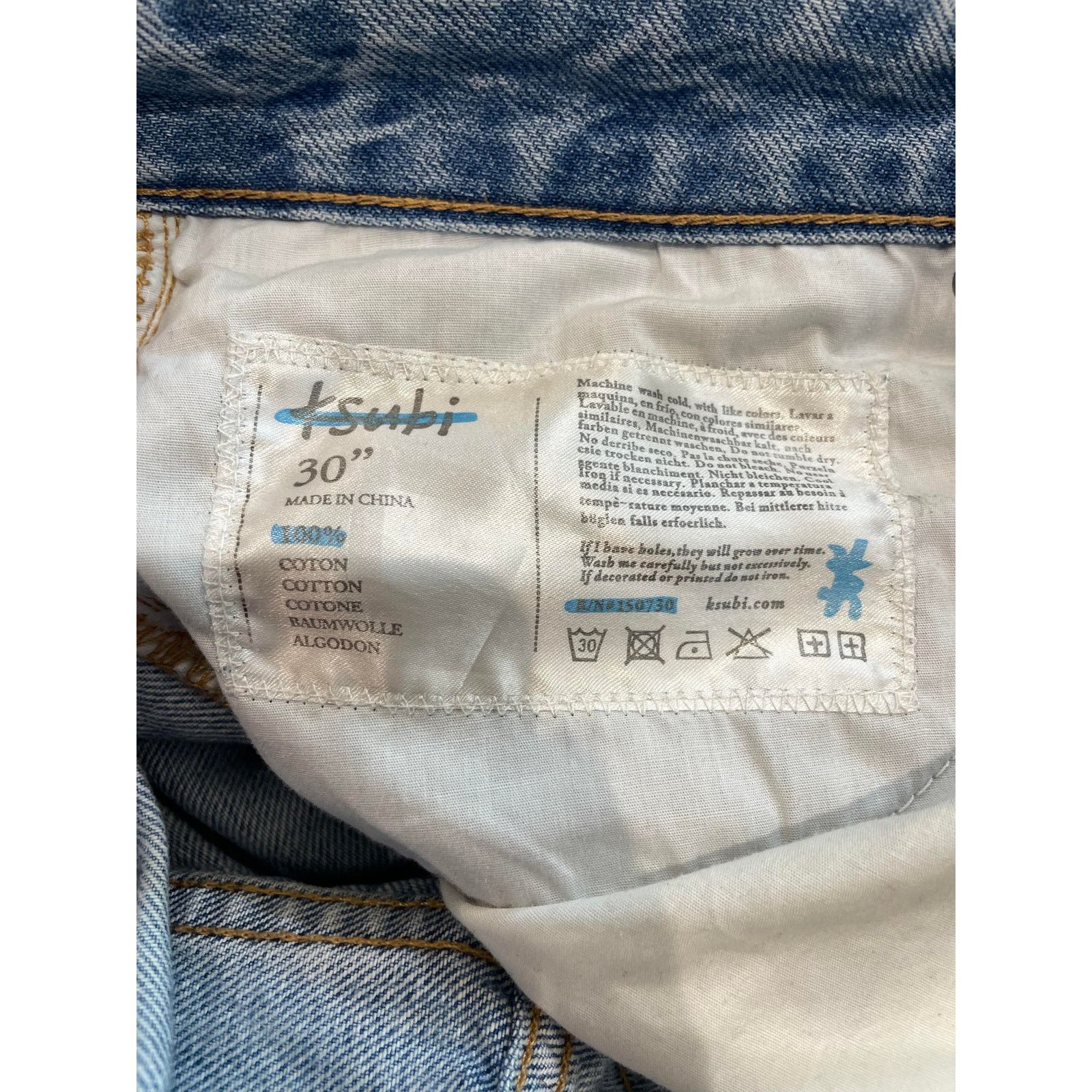 Ksubi Ksubi Light Wash Shorts Size 30" / US 8 / IT 44 - 5 Thumbnail