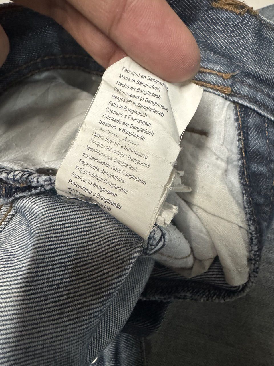 Kapital THRASHED Japanese Jules Denim Regular Faded Distress Ripped Size US 34 / EU 50 - 15 Thumbnail
