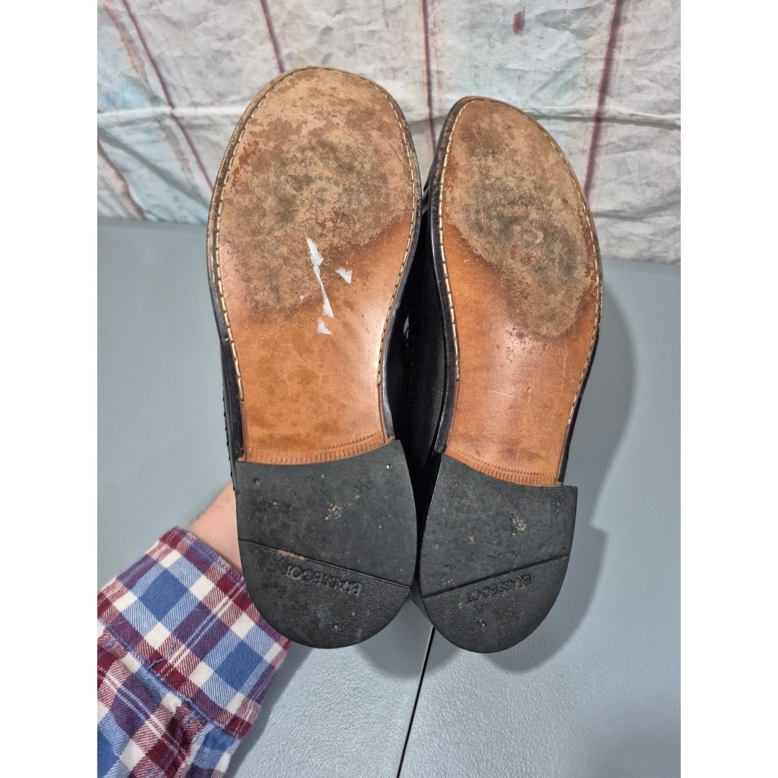 The Unbranded Brand Brass Boot Mens Shoes Size 8.5 M Leather Waved Black 9311401 Size US 8.5 / EU 41-42 - 8 Thumbnail