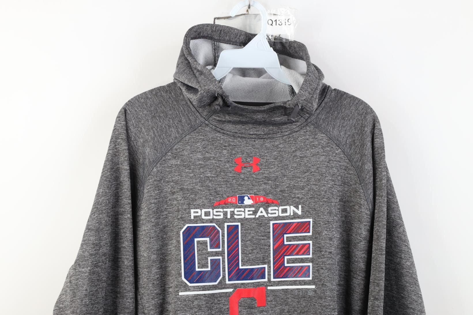 Under Armour Under Armour 2018 Post Season Cleveland Guardians Hoodie Size US M / EU 48-50 / 2 - 2 Thumbnail