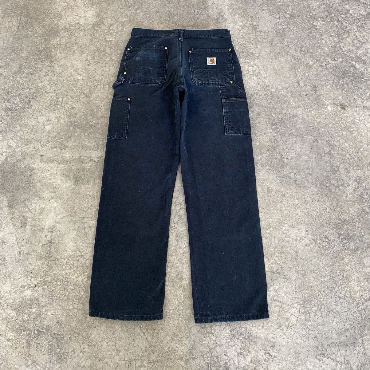 Carhartt VTG Carhartt Double Knee Splatter Carpenter Pants Size US 29 - 11 Thumbnail