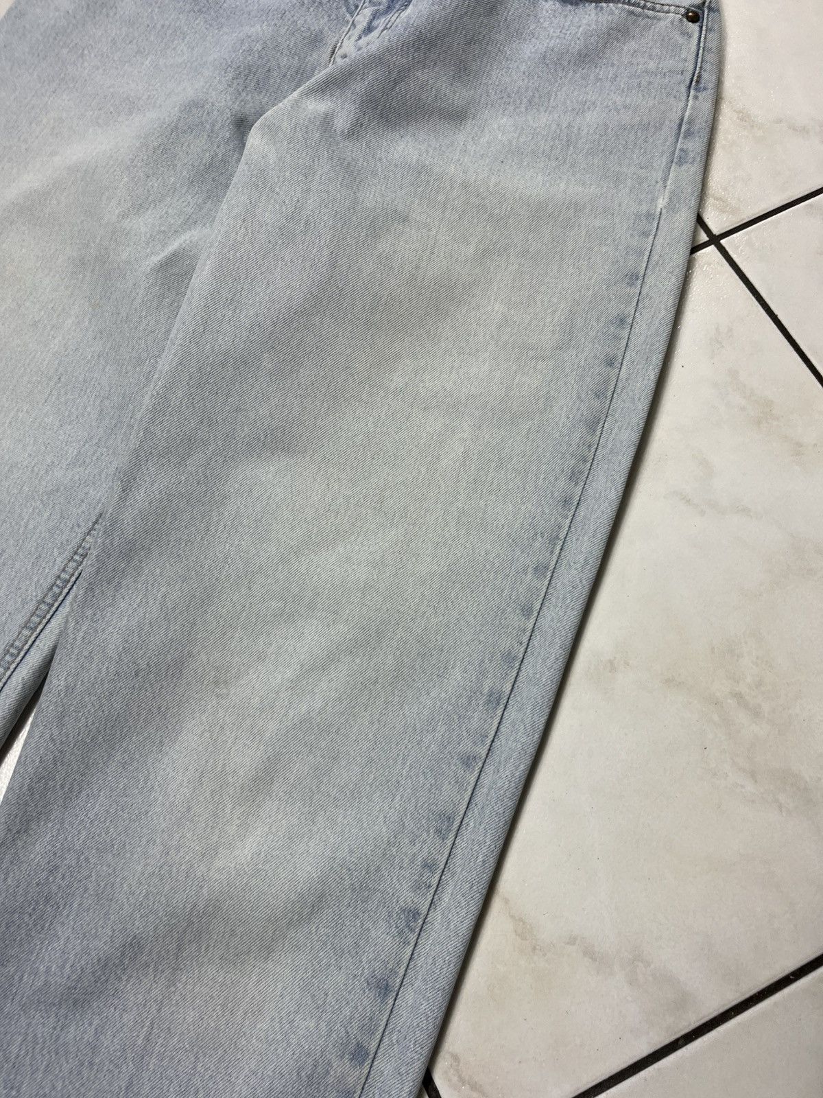 Edwin × Vintage Vintage Edwin newton slim baggy distressed denim pants jeans Size US 34 / EU 50 - 9 Thumbnail