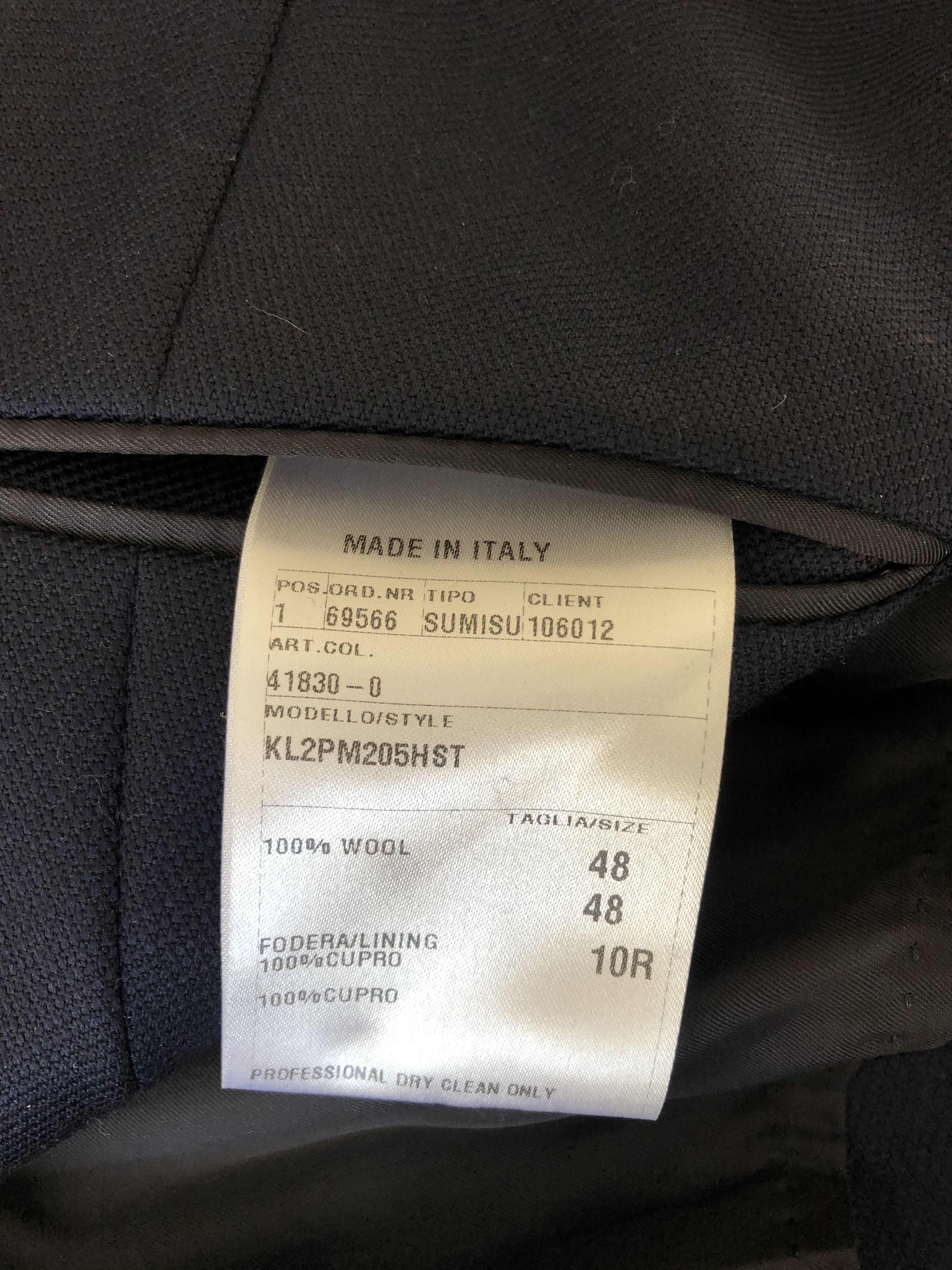Caruso navy blue Blazer Size 38R - 1 Thumbnail