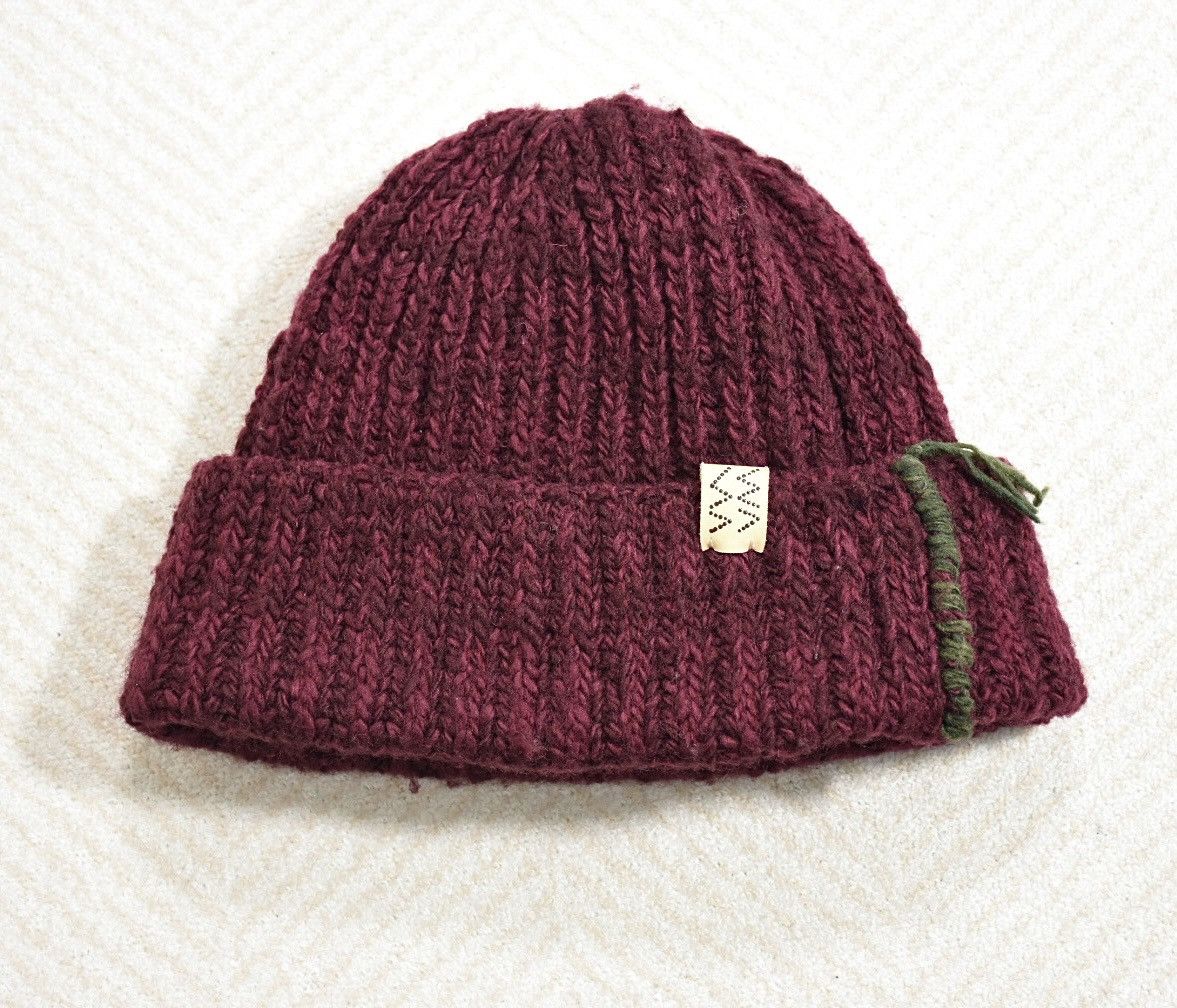 VISVIM MEDA CROCHET KNIT HAT (N.D.) visvim MEDA CROCHET KNIT HAT