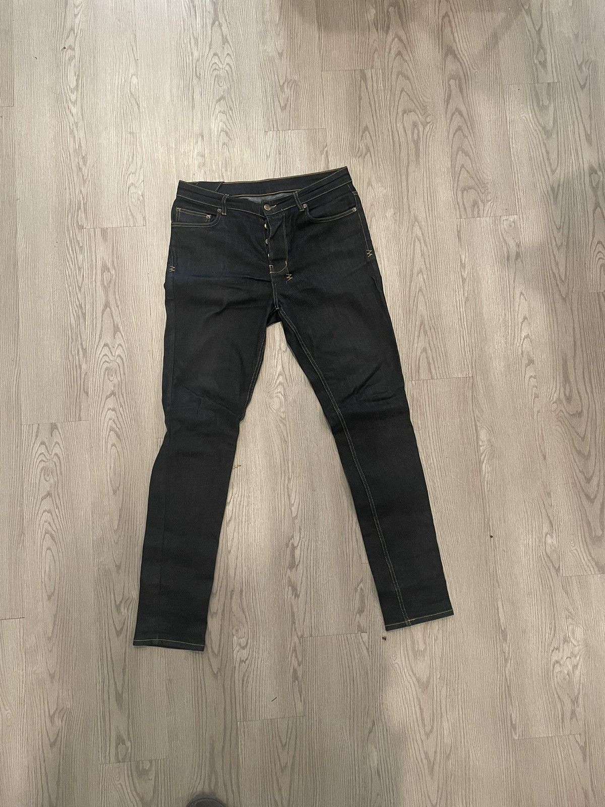 image of Ksubi Chitch Jeans Size 33 in Navy, Men's