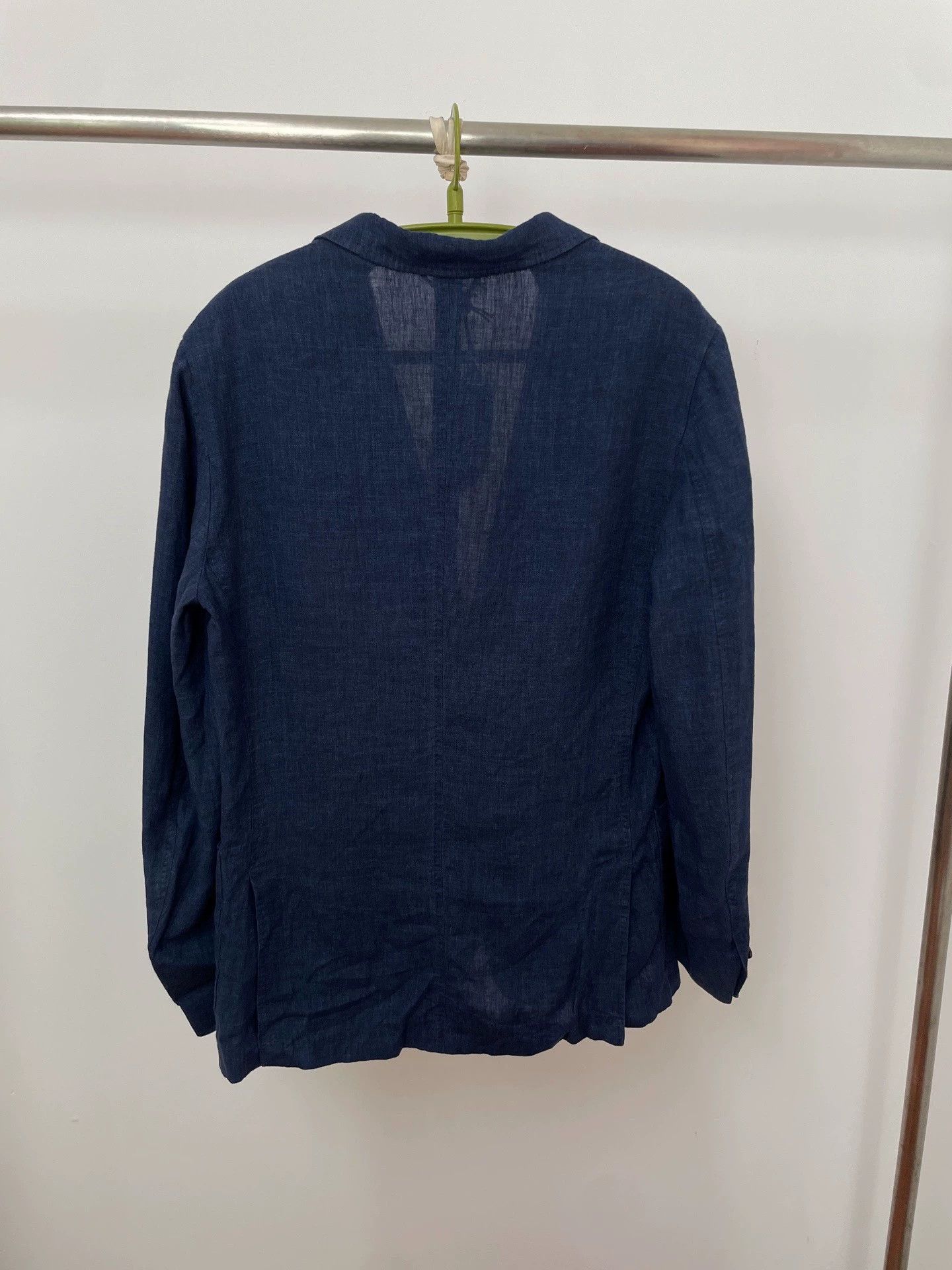 Ermenegildo Zegna Ermenegildo Zegna Premium Suit Jacket Blue Textured 48 Size 48R - 2 Thumbnail
