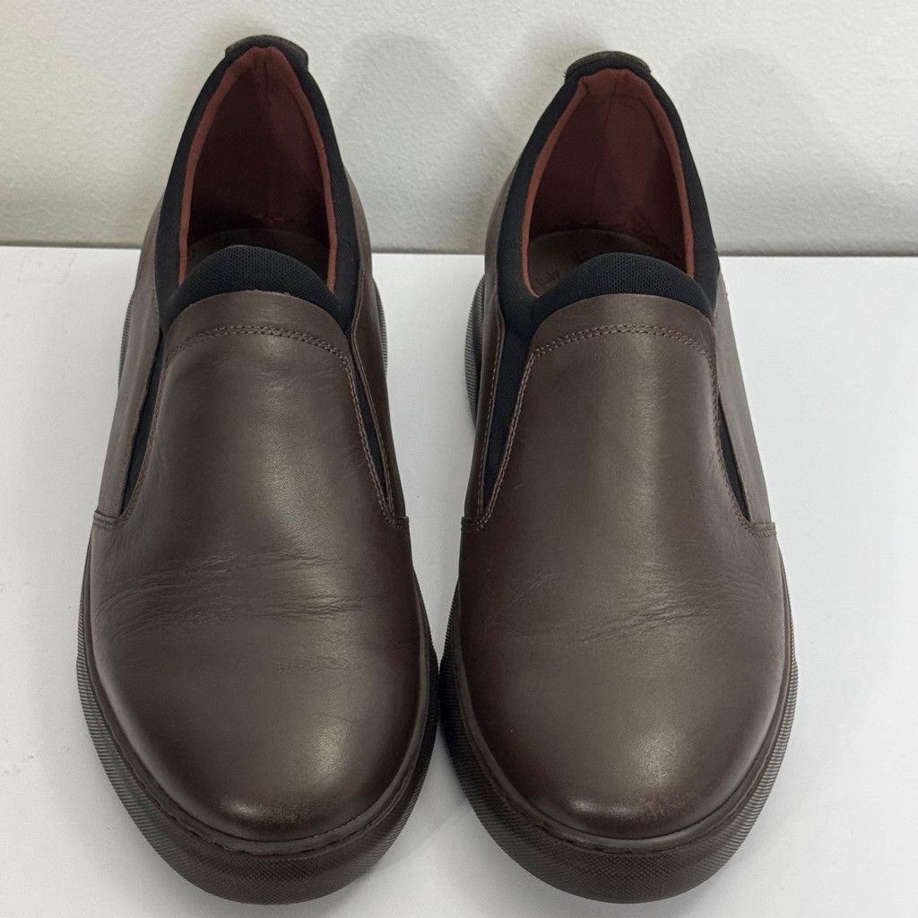 Samuel Hubbard Samuel Hubbard Men11.5M Flight Slip-On Casual Brown Leather Size US 11.5 / EU 44-45 - 1 Thumbnail
