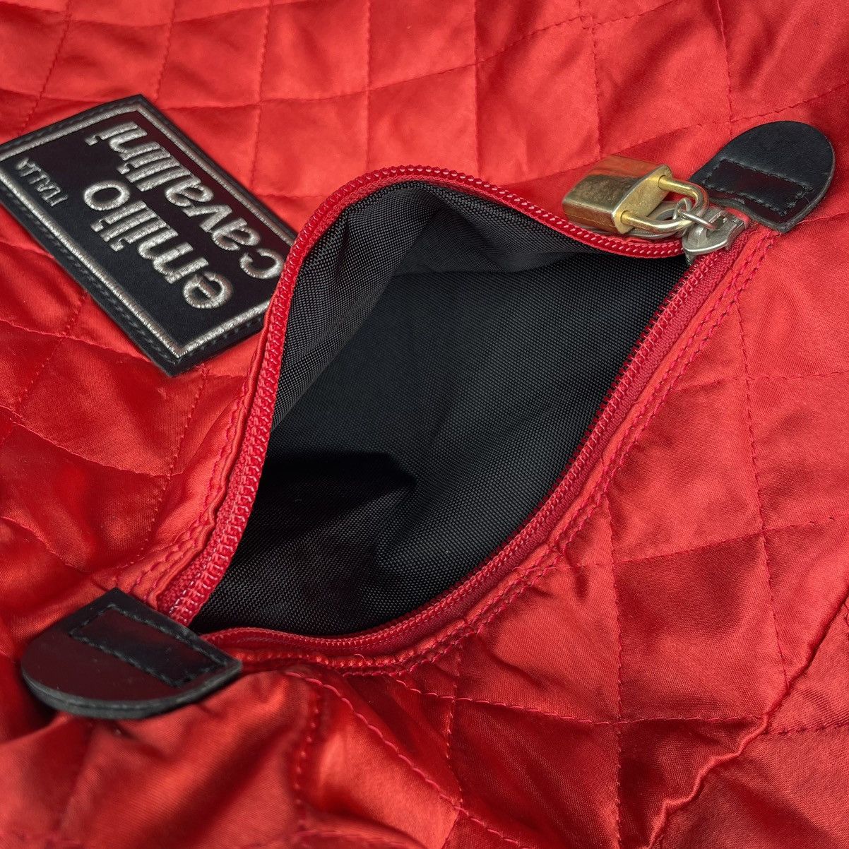 Other Emilio Cavallini Red Weekender Bag/Luggage Size ONE SIZE - 12 Thumbnail