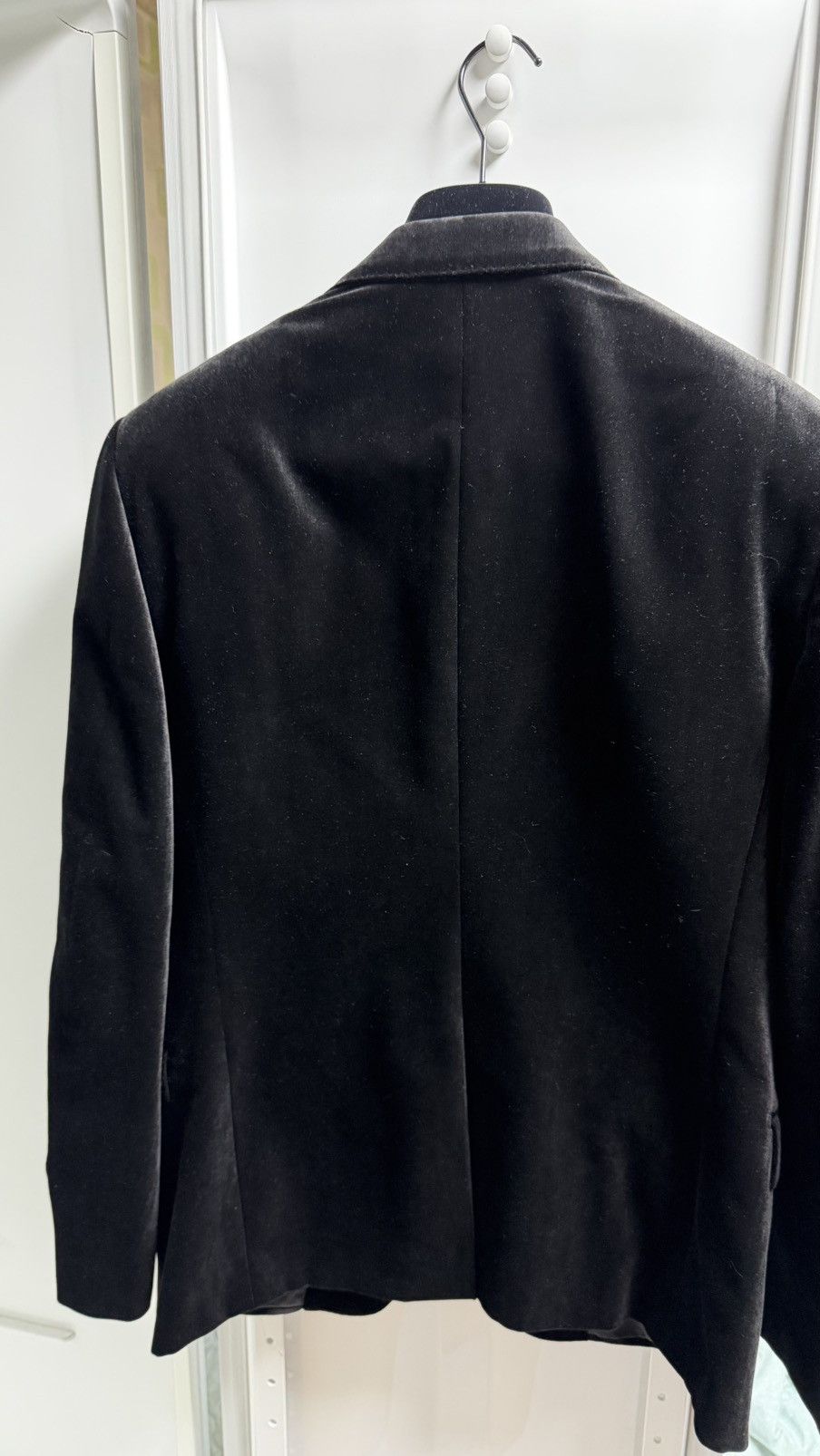 Alexander McQueen Alexander McQueen Velvet embroidery blazer Size 48R - 2 Thumbnail