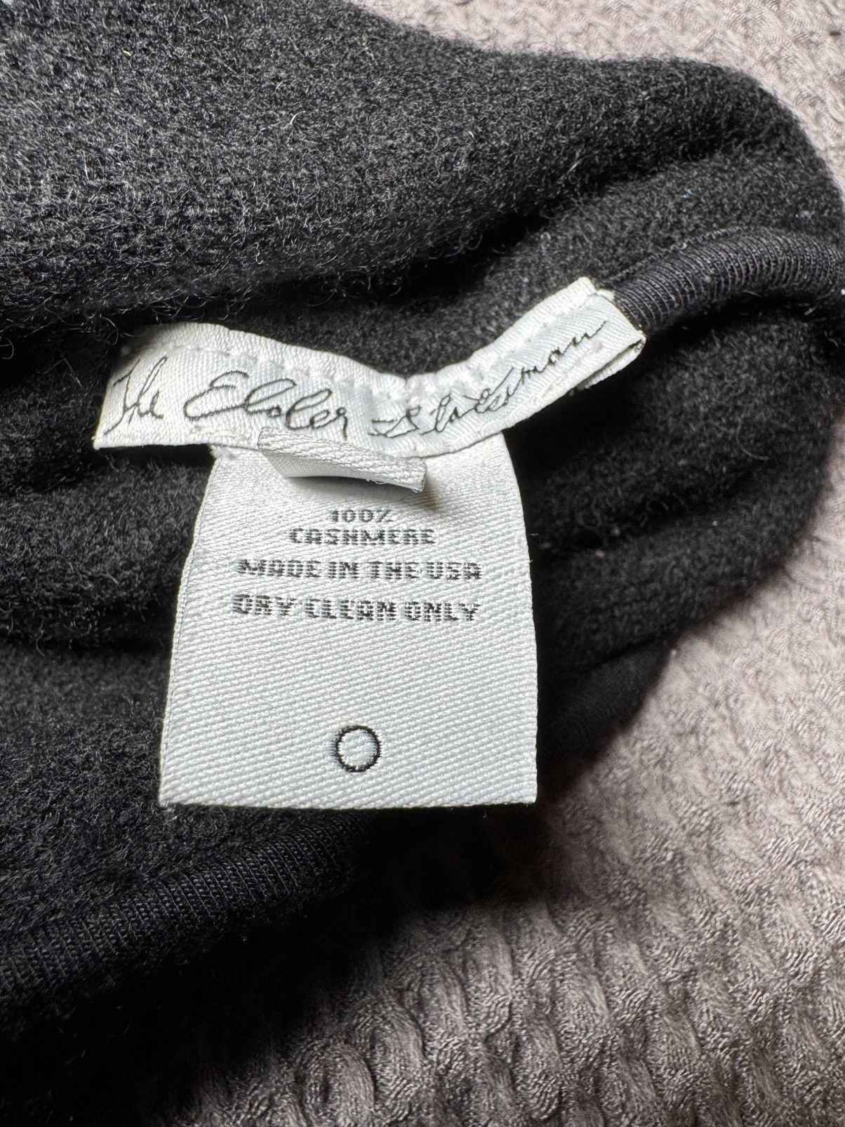 The Elder Statesman Black/Red/Blue Sanskrit Cashmere Sweater Size US XS / EU 42 / 0 - 4 Thumbnail