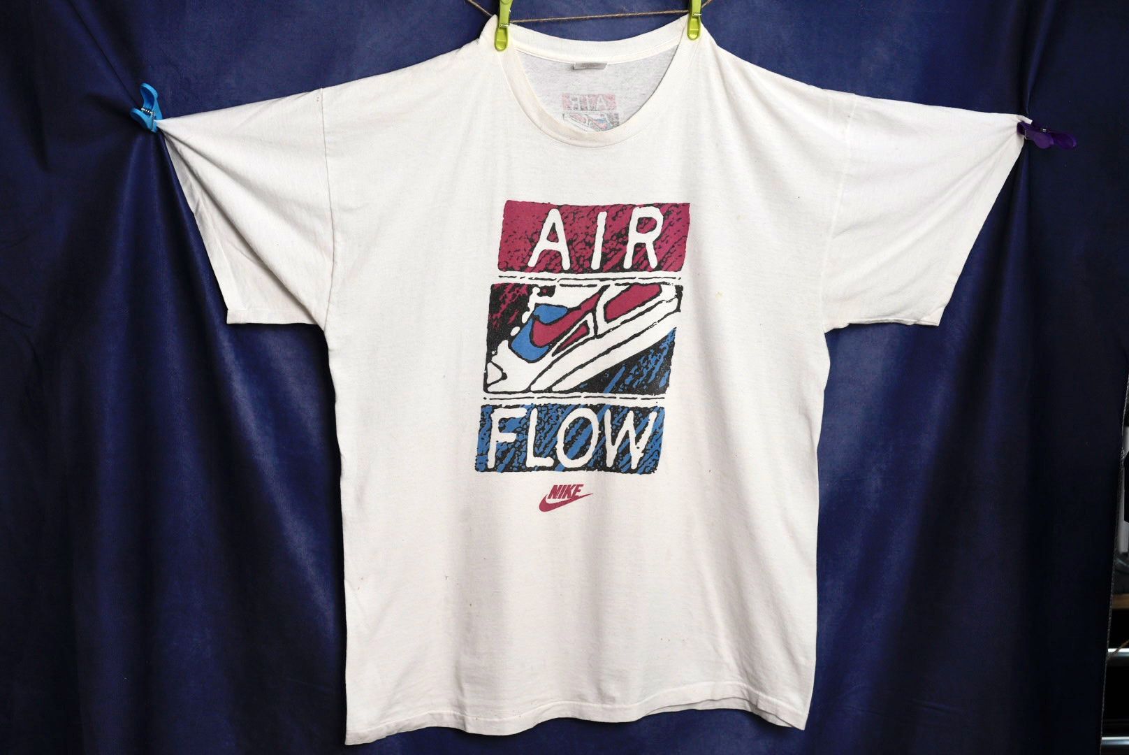 Nike Nike Air Flow Vintage Rare Size US L / EU 52-54 / 3 - 1 Thumbnail