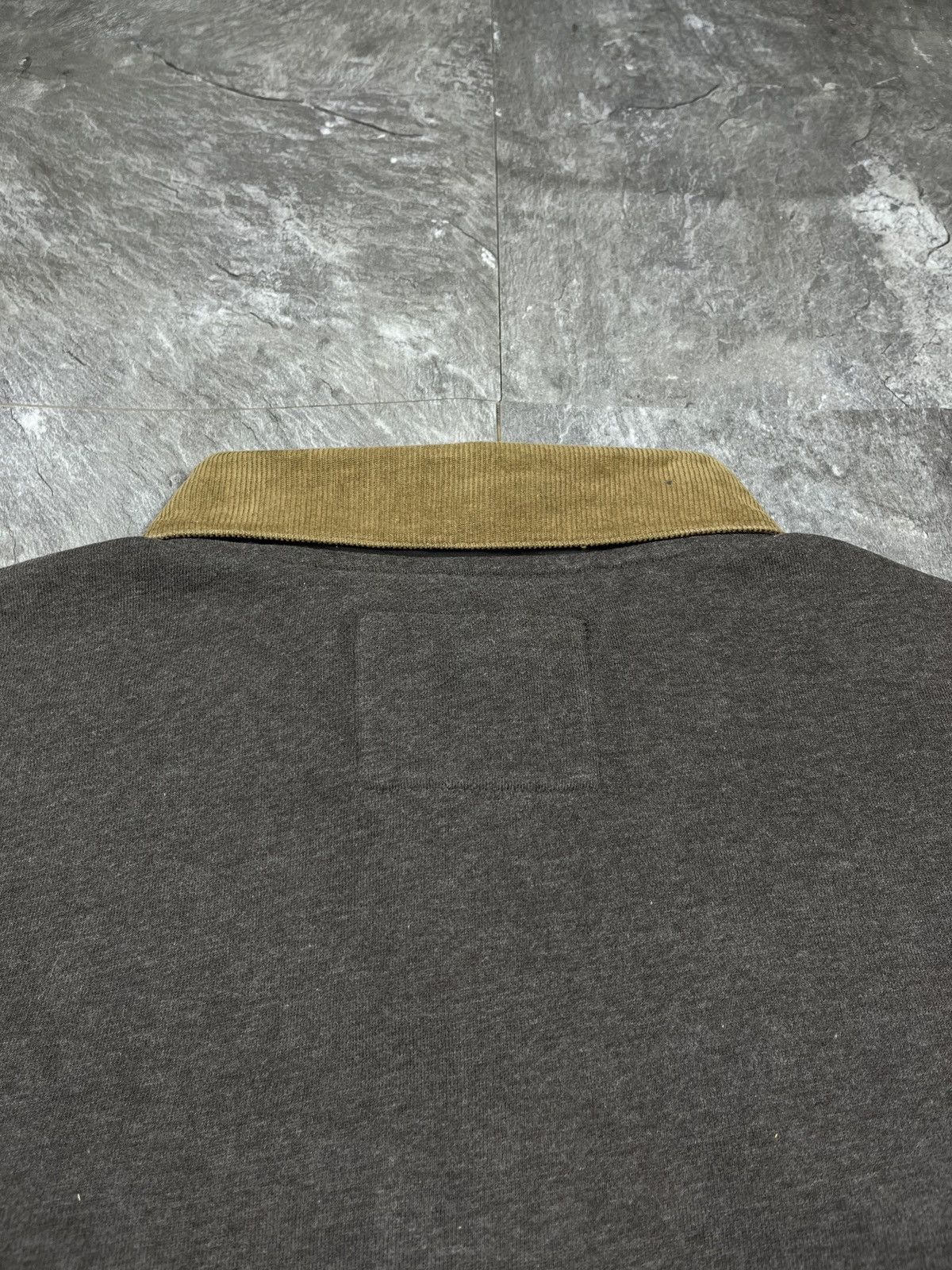 Barbour Barbour Beacon Corduroy Collar Fleece Sweatshirt Brown XXL Size US XXL / EU 58 / 5 - 11 Thumbnail