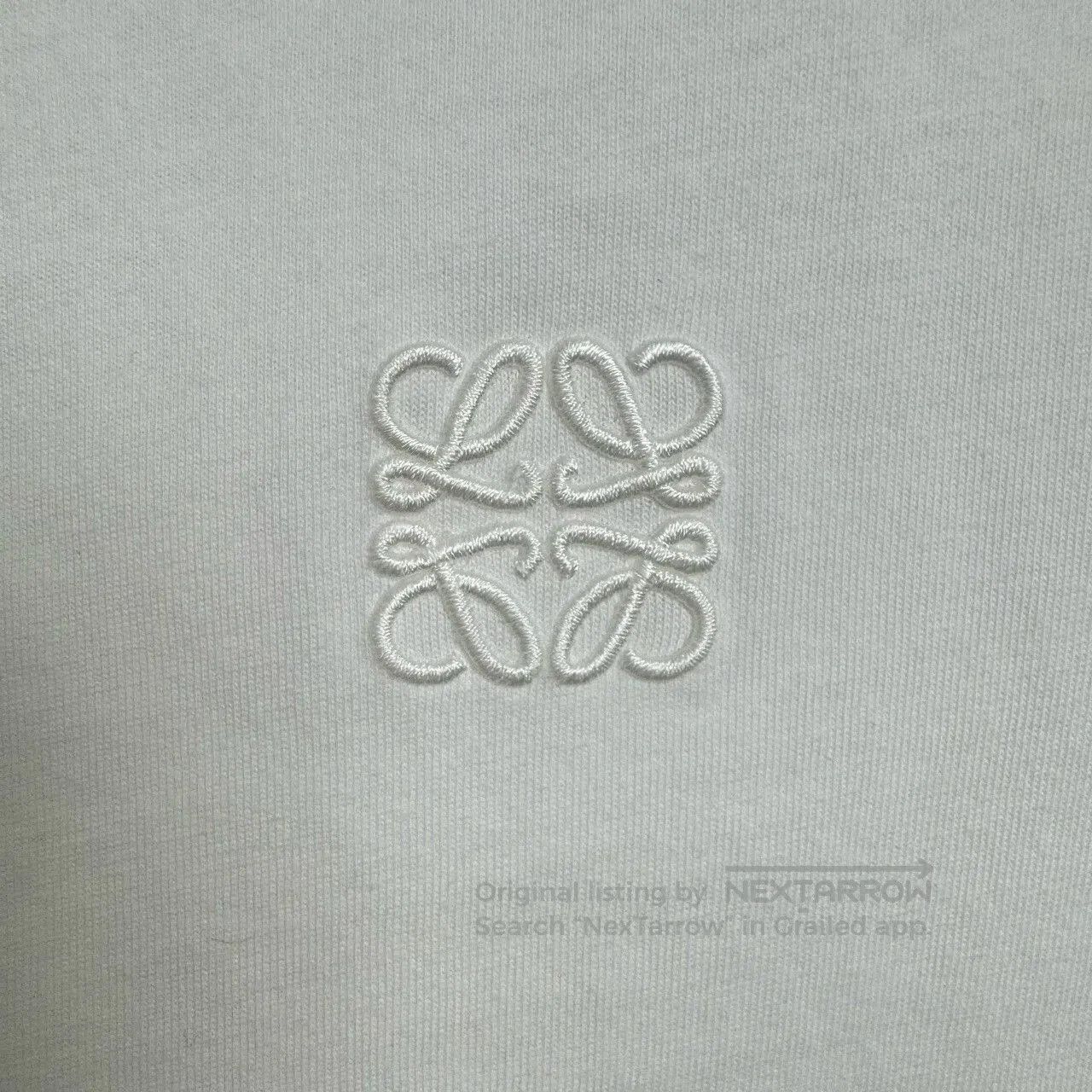 Loewe Loewe White Irregular Embroidered Short Sleeve M. Size US M / EU 48-50 / 2 - 4 Thumbnail