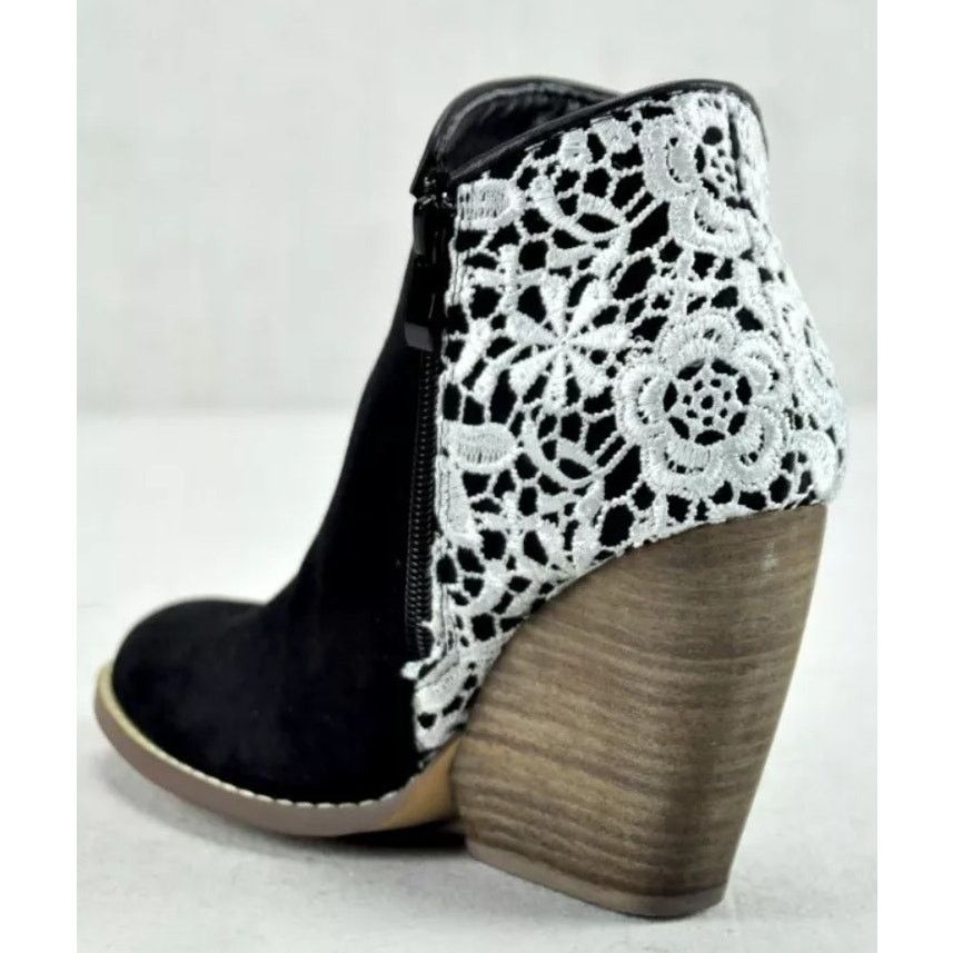 Other VERY VOLATILE Womens Leather Lace Ankle Boots Shoes Sz 7 NIB Size US 7 / IT 37 - 4 Thumbnail