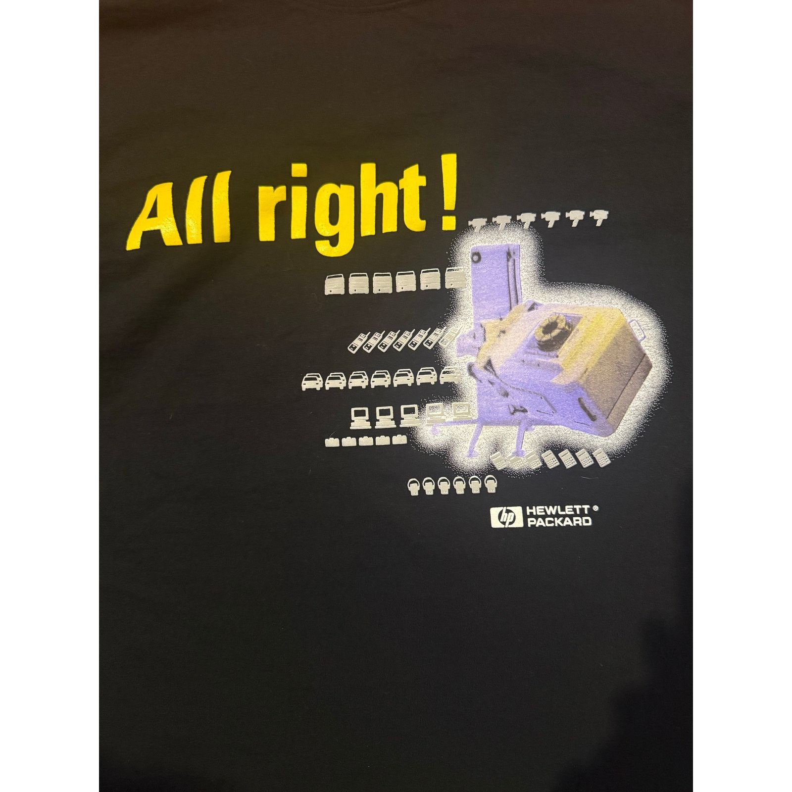Fruit Of The Loom All Right HP 83000 MCU Series Rare Long sleeve Size US L / EU 52-54 / 3 - 2 Thumbnail