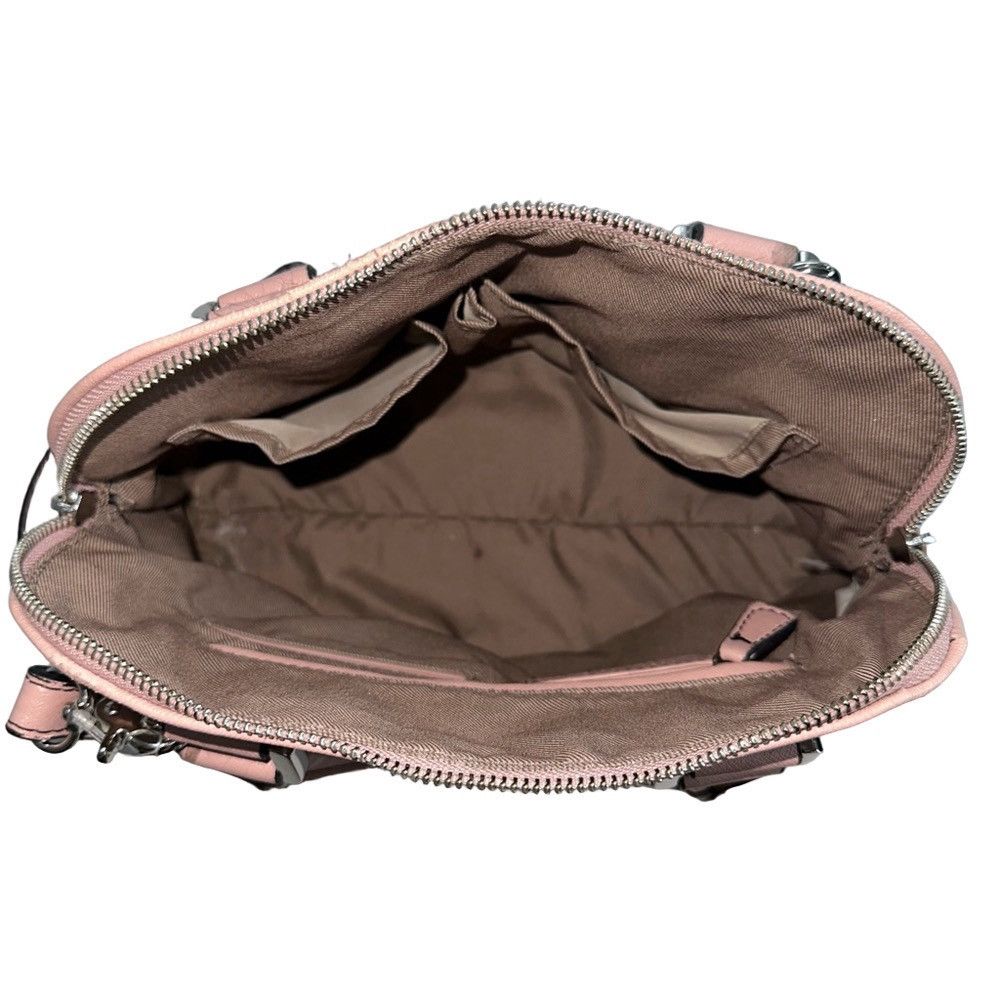 London Fog London Fog Pastel Pink Dome Top Handle Satchel Shoulder Bag Size ONE SIZE - 8 Thumbnail