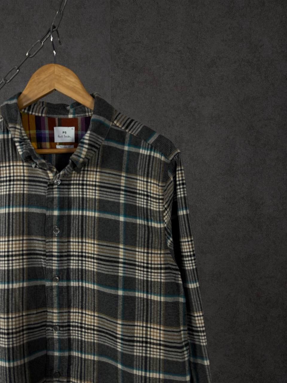 Paul Smith Paul Smith designer flannel shirt Size US XL / EU 56 / 4 - 2 Thumbnail