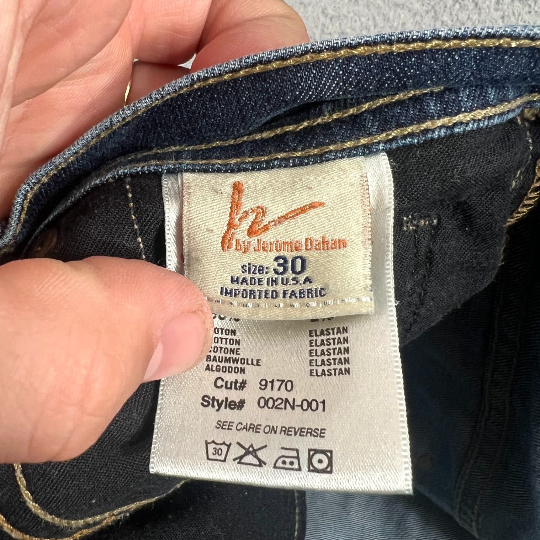 Citizens Of Humanity VINTAGE Citizen of Humanity Women's Flared Jeans Size 30 Blue Low Waist 34 Inseam Size 30" / US 8 / IT 44 - 7 Thumbnail