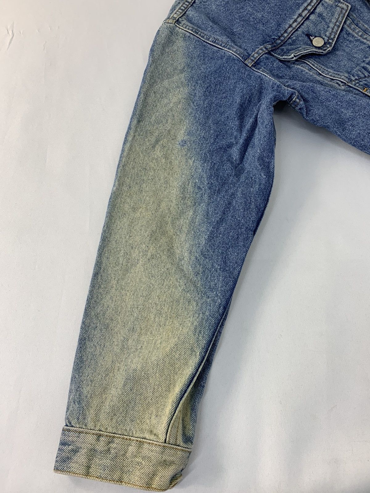 Levi's Vintage Clothing 90s Levis Western Trucker Light Indigo Denim Jacket Size US M / EU 48-50 / 2 - 10 Thumbnail