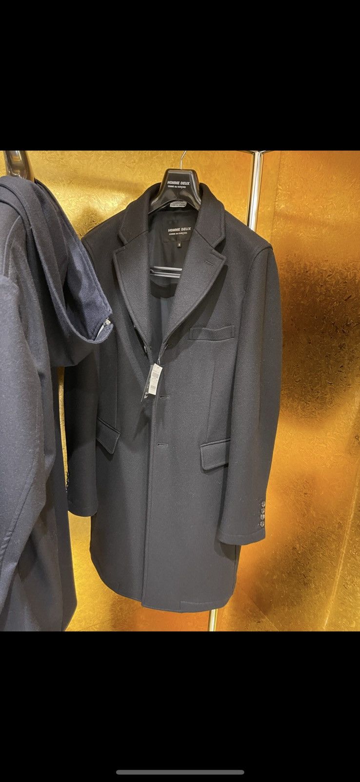 Comme des Garcons Homme Deux Comme des Garcons Homme Deux Coat Size XL Size US XL / EU 56 / 4 - 10 Thumbnail
