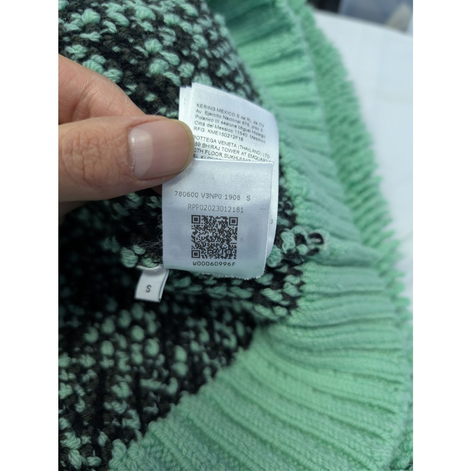 Bottega Veneta o1rshd1 Animal Jacquard Sweater HW Graphic in Siren Size US S / EU 44-46 / 1 - 19 Thumbnail