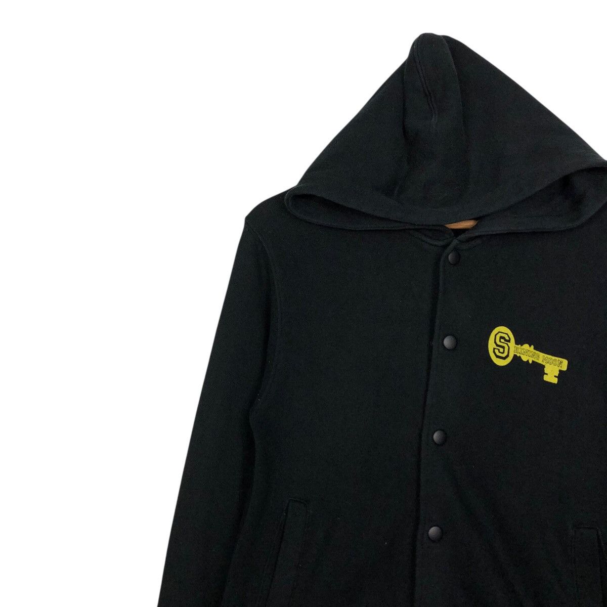 Japanese Brand Superfly Owl “Live Force” Keyhole Graphic Hoodie – Black Size US S / EU 44-46 / 1 - 8 Thumbnail