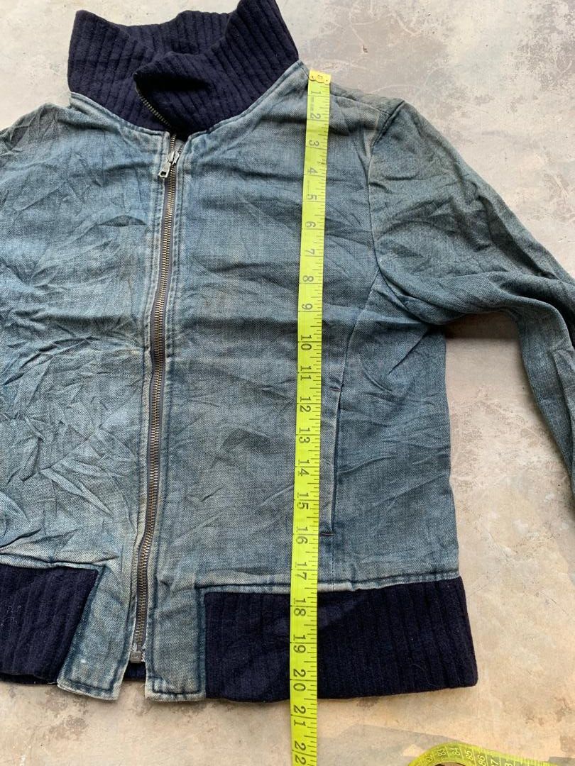 Japanese Brand Vintage ''Chi Sono'' Denim Jacket Size S / US 4 / IT 40 - 10 Thumbnail