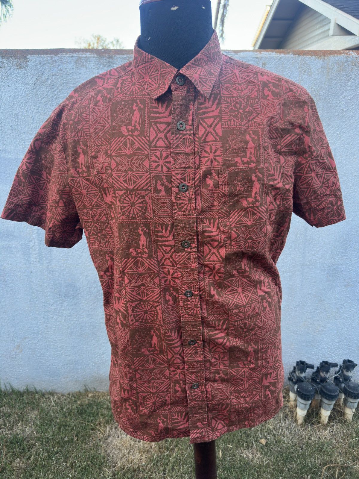 Other PreOwned Hinano Tahiti Shirt Men's L Red Hawaiian Size US L / EU 52-54 / 3 - 1 Thumbnail