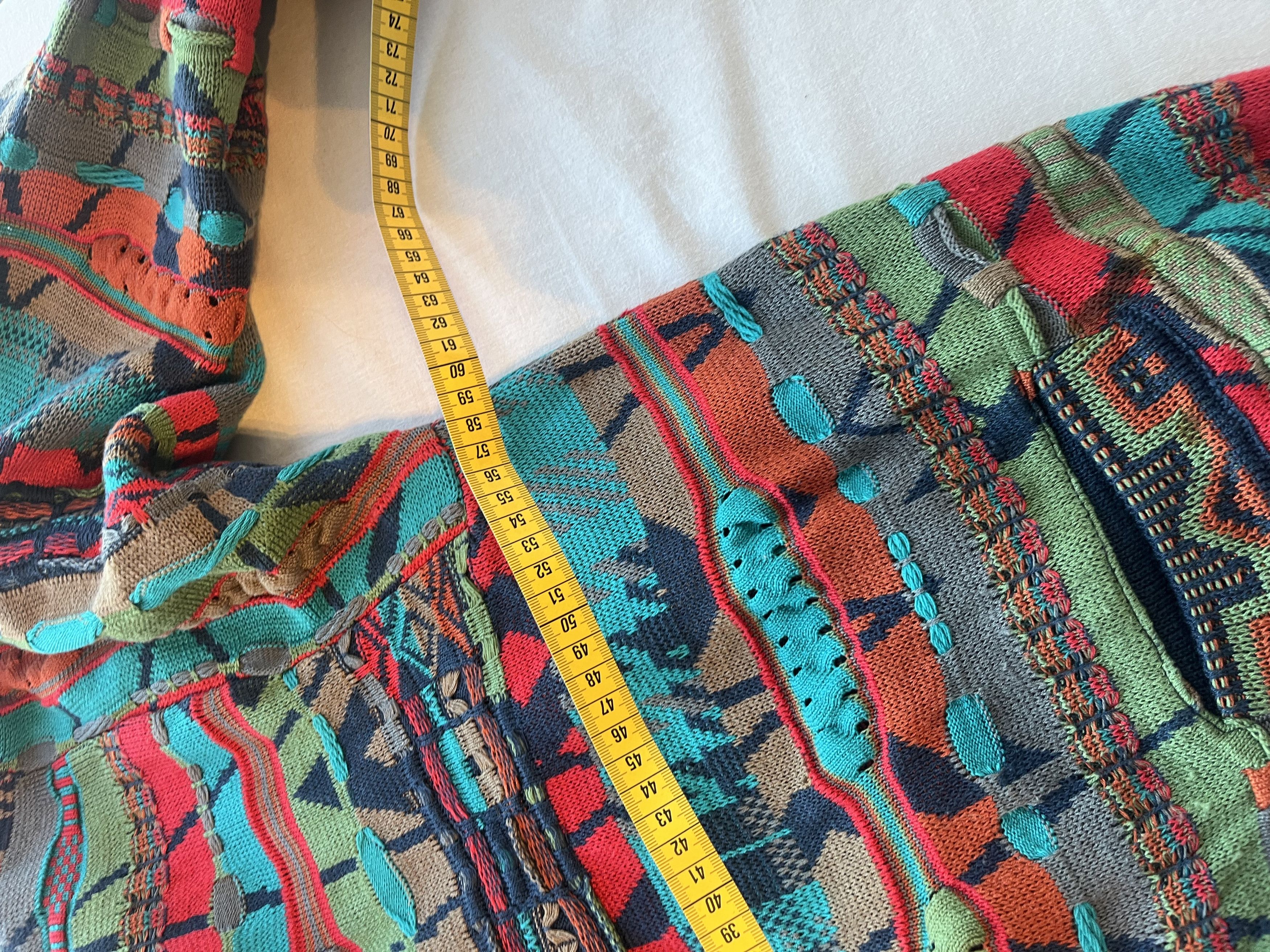 Coogi Vintage COOGI Cotton Cardigan – Size L Size US L / EU 52-54 / 3 - 10 Thumbnail