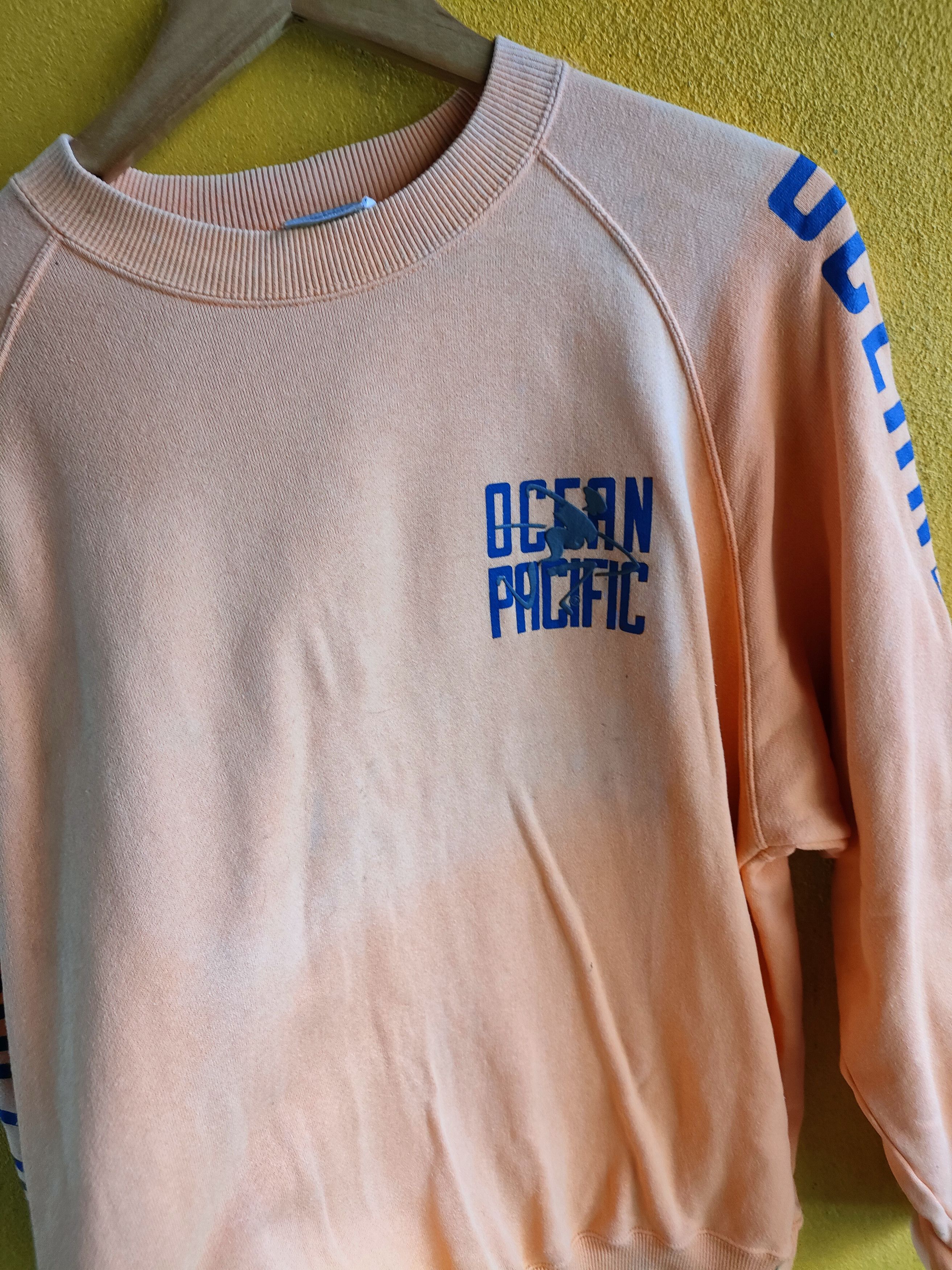 Ocean Pacific × Vintage Vintage Distressed Ocian Pacific Sweatshirt Size US M / EU 48-50 / 2 - 4 Thumbnail